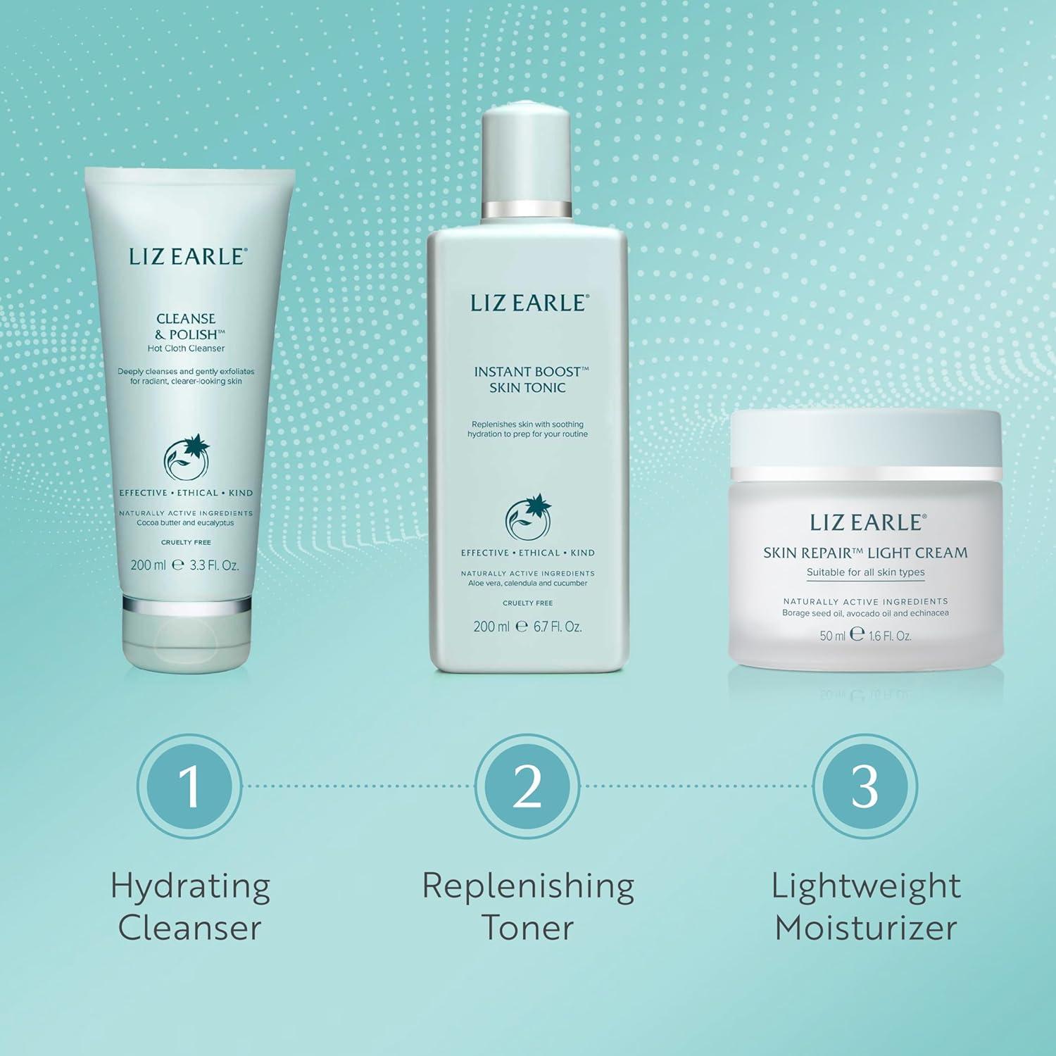 Tónico Facial Hidratante Liz Earle Instant Boost 200 ml - Aloe Vera