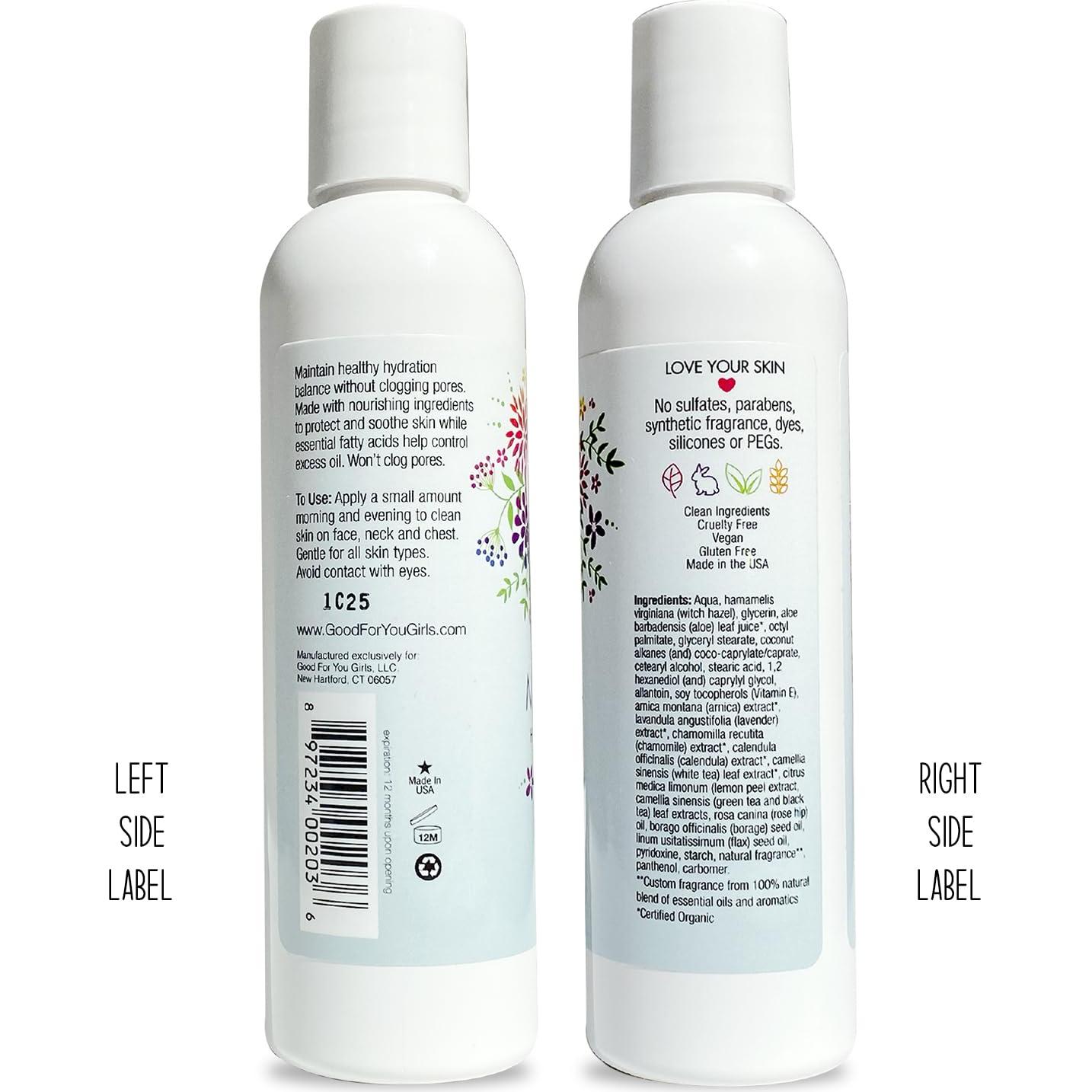 Hidratante Facial Natural Bueno Para Ti Chicas 118 ml - Calmante