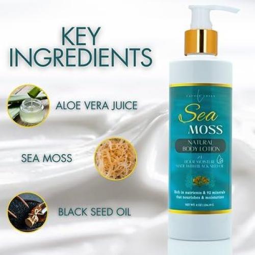 Loción Corporal Natural Lather Green Musgo Marino 226 g - Hidratación 24h