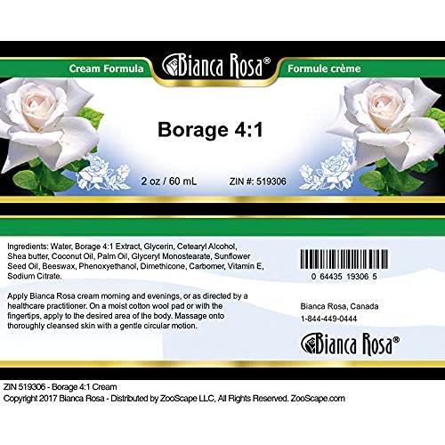 Crema Borage 4:1 Bianca Rosa - Paquete de 3 x 56.7 g