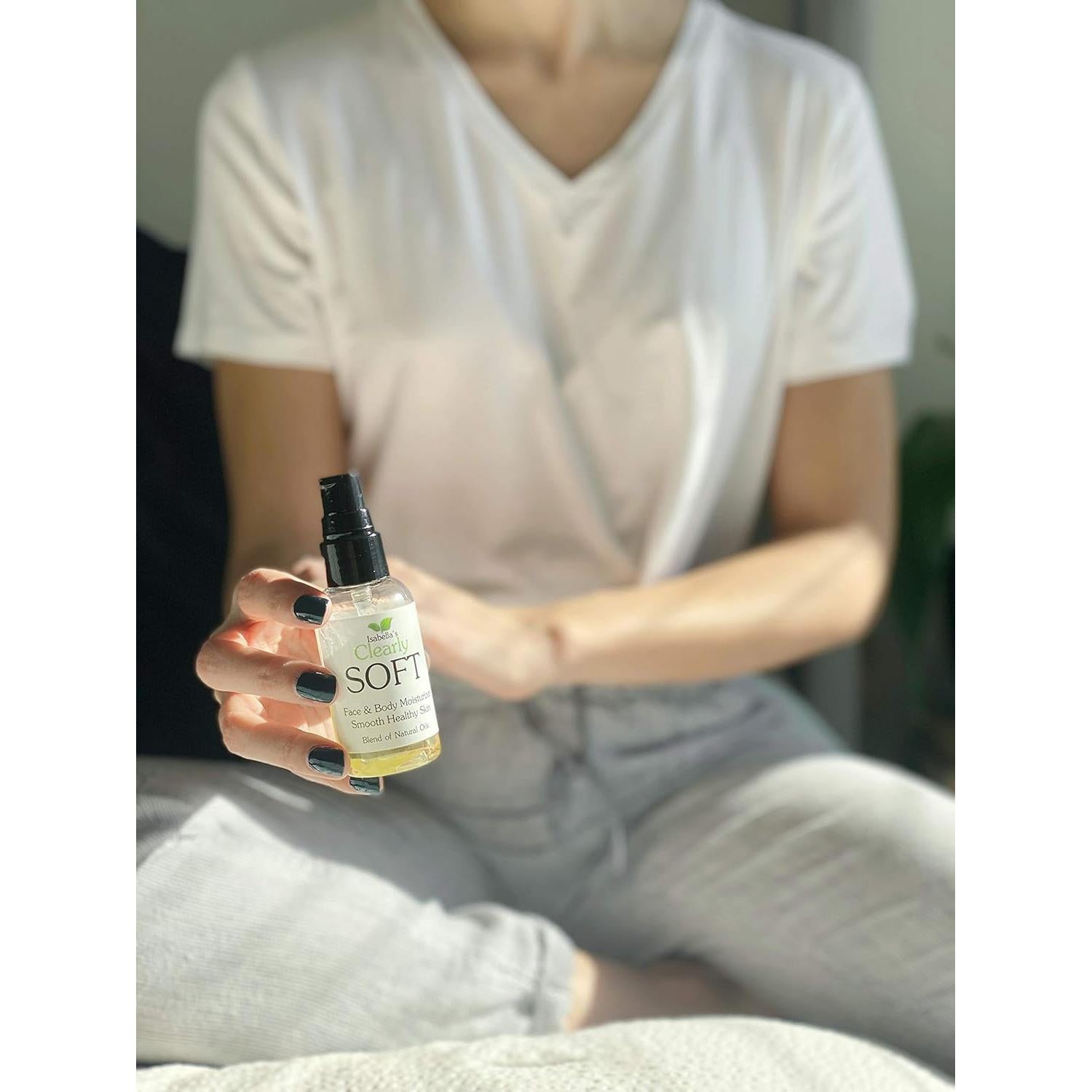 Aceite Corporal Natural Claramente SUAVE 60ml - Hidratante Antienvejecimiento