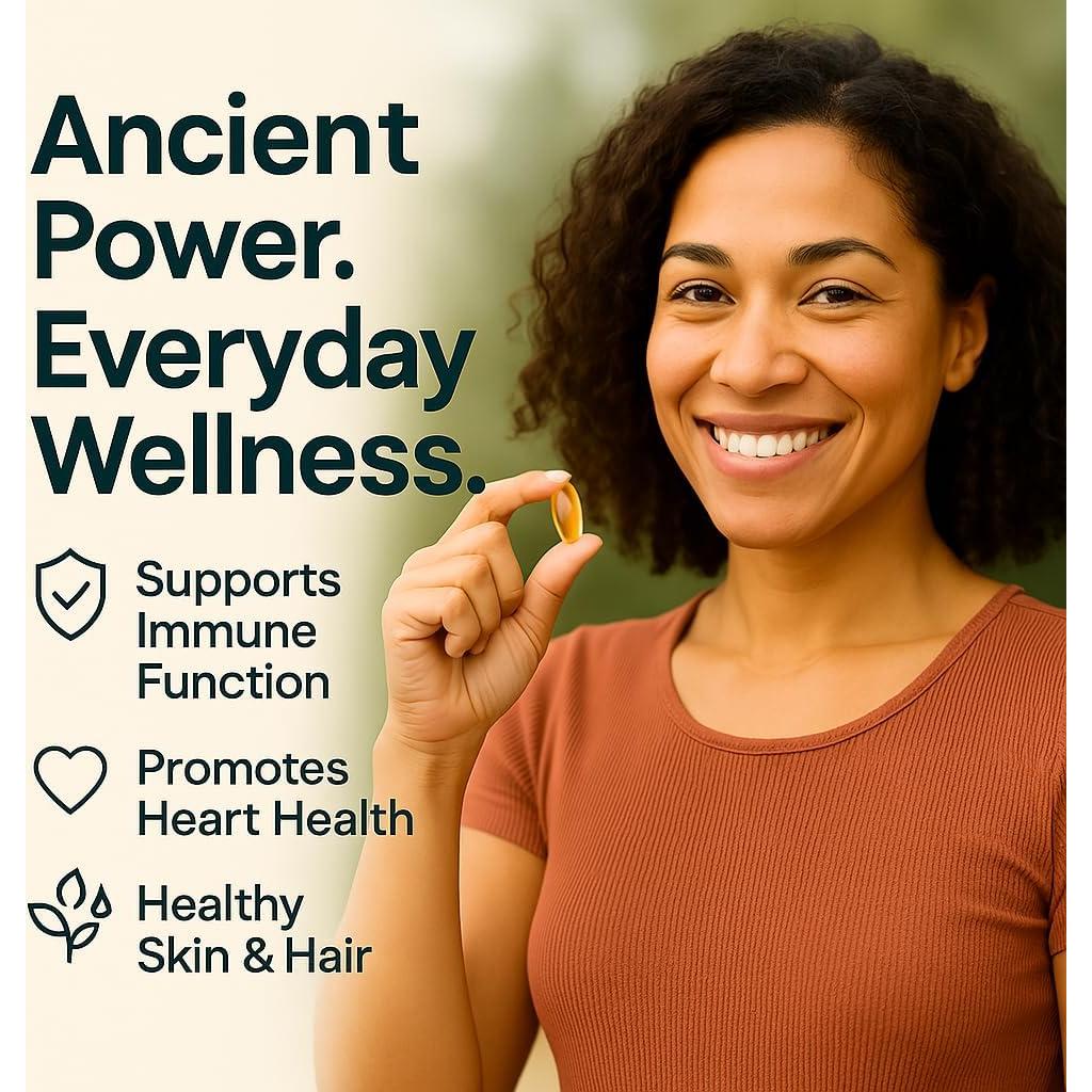 Cápsulas de Aceite de Semilla Negra Organics Nature 1000mg