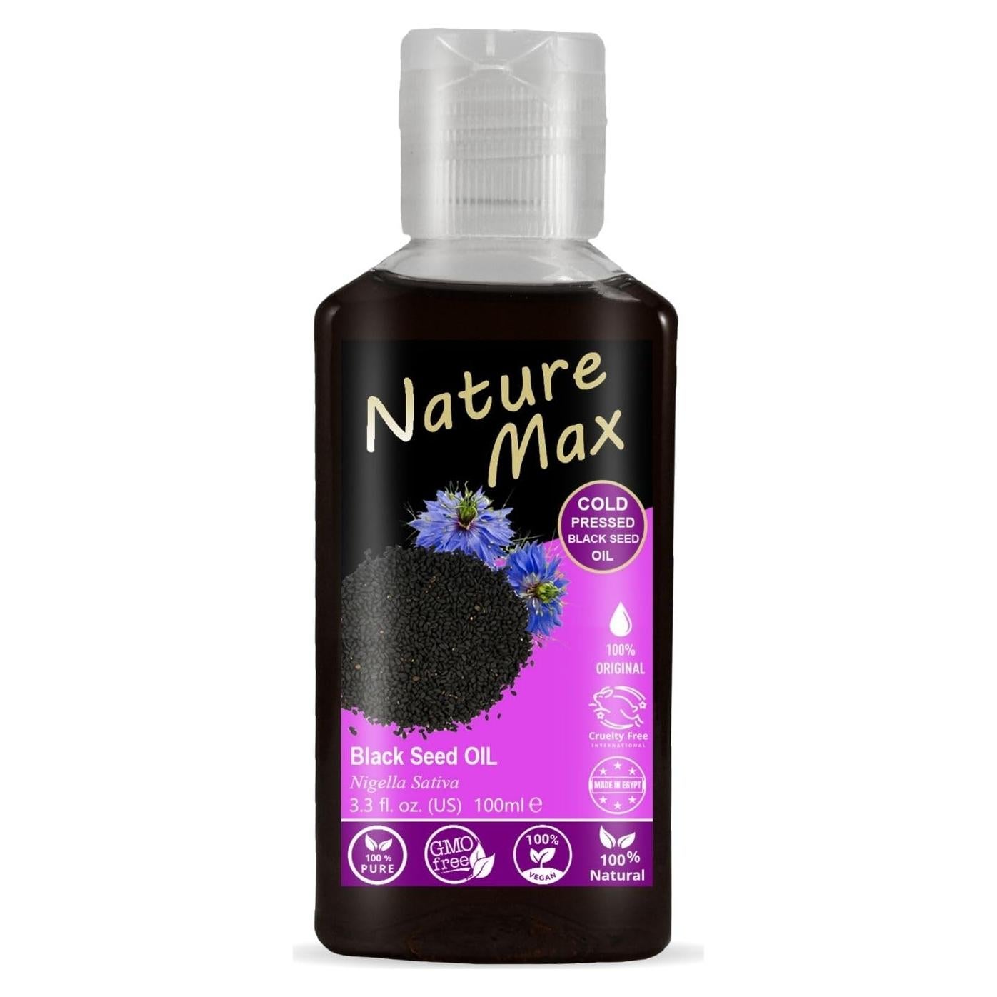 Aceite de Semilla Negra Nature Max 100 ml Orgánico Puro