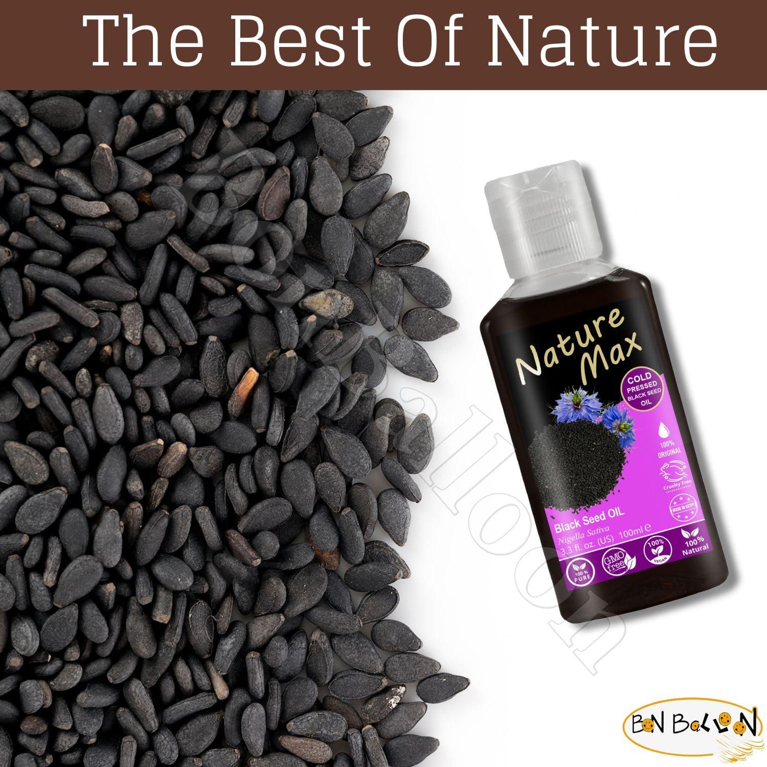 Aceite de Semilla Negra Nature Max 100 ml Orgánico Puro