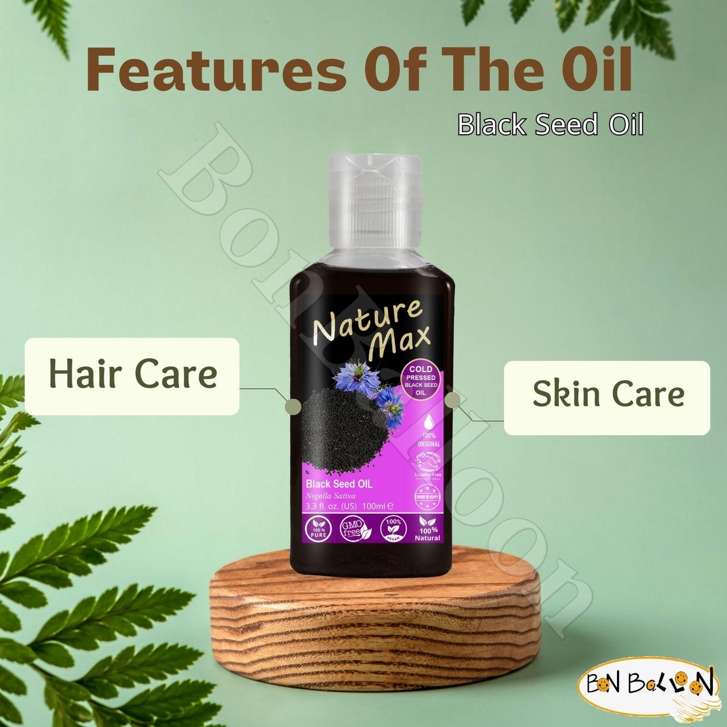 Aceite de Semilla Negra Nature Max 100 ml Orgánico Puro