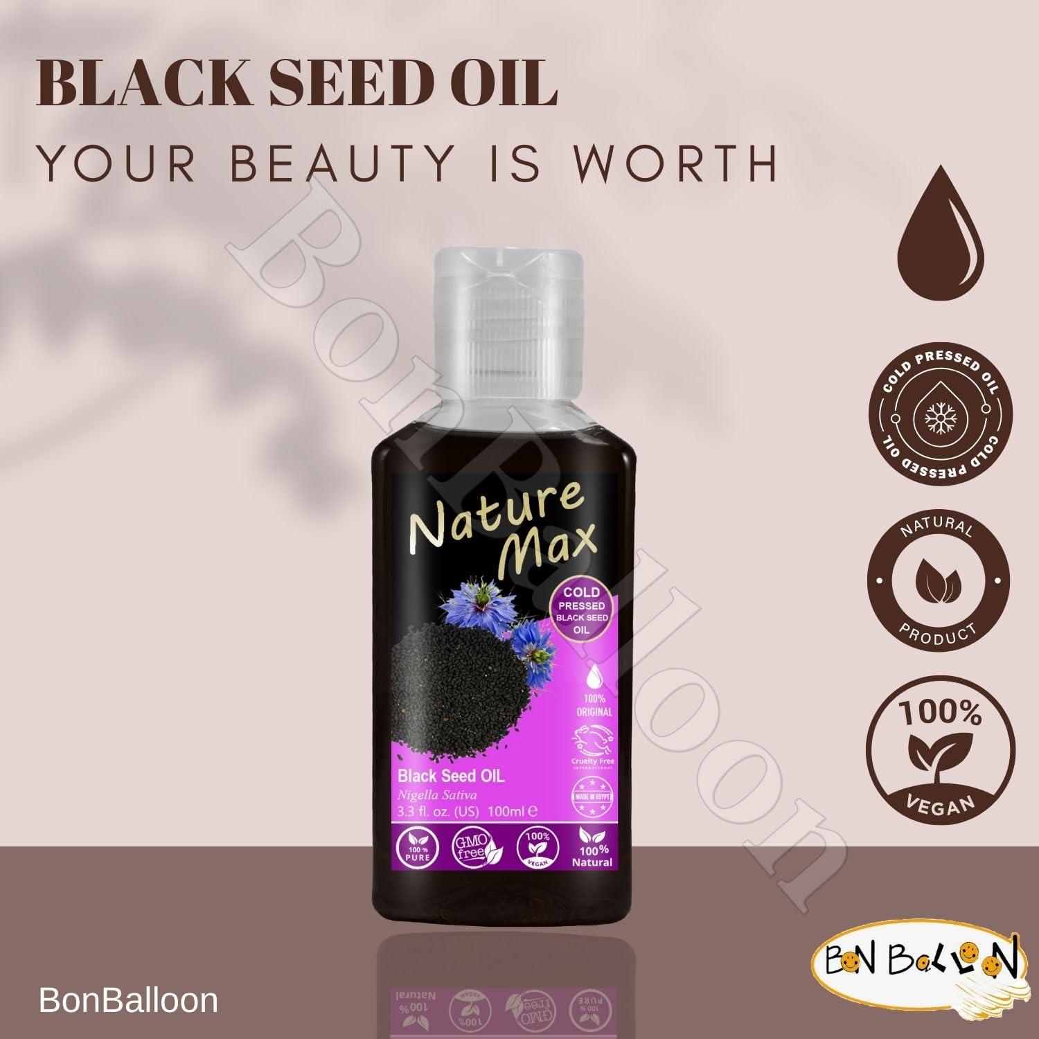 Aceite de Semilla Negra Nature Max 100 ml Orgánico Puro