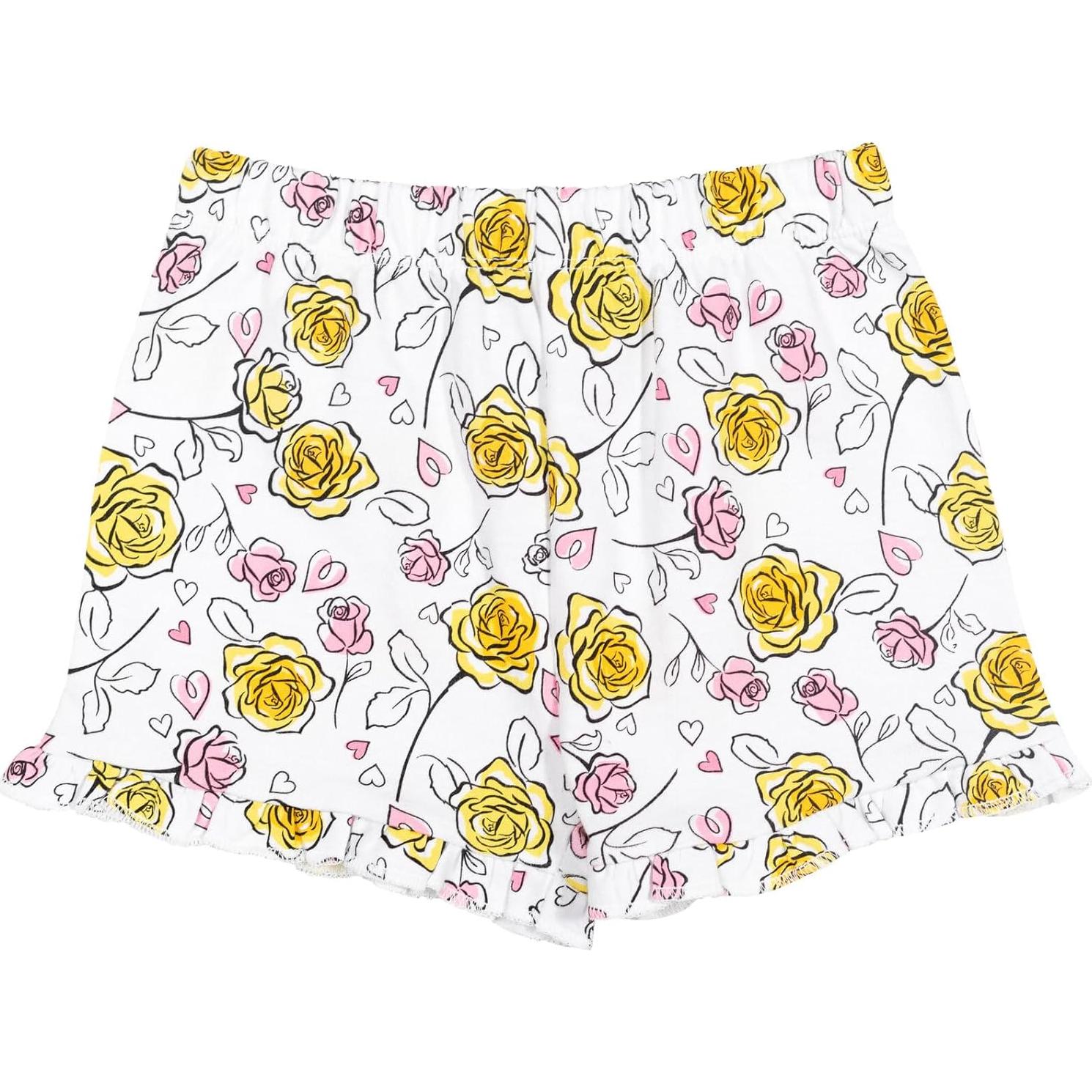 Conjunto camiseta peplum y pantalones cortos Disney Tiana 2T