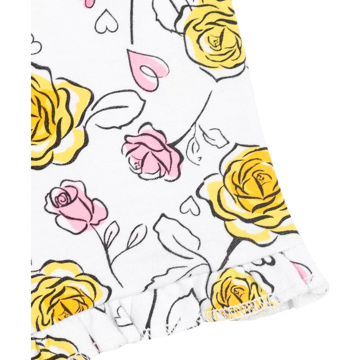 Conjunto camiseta peplum y pantalones cortos Disney Tiana 2T