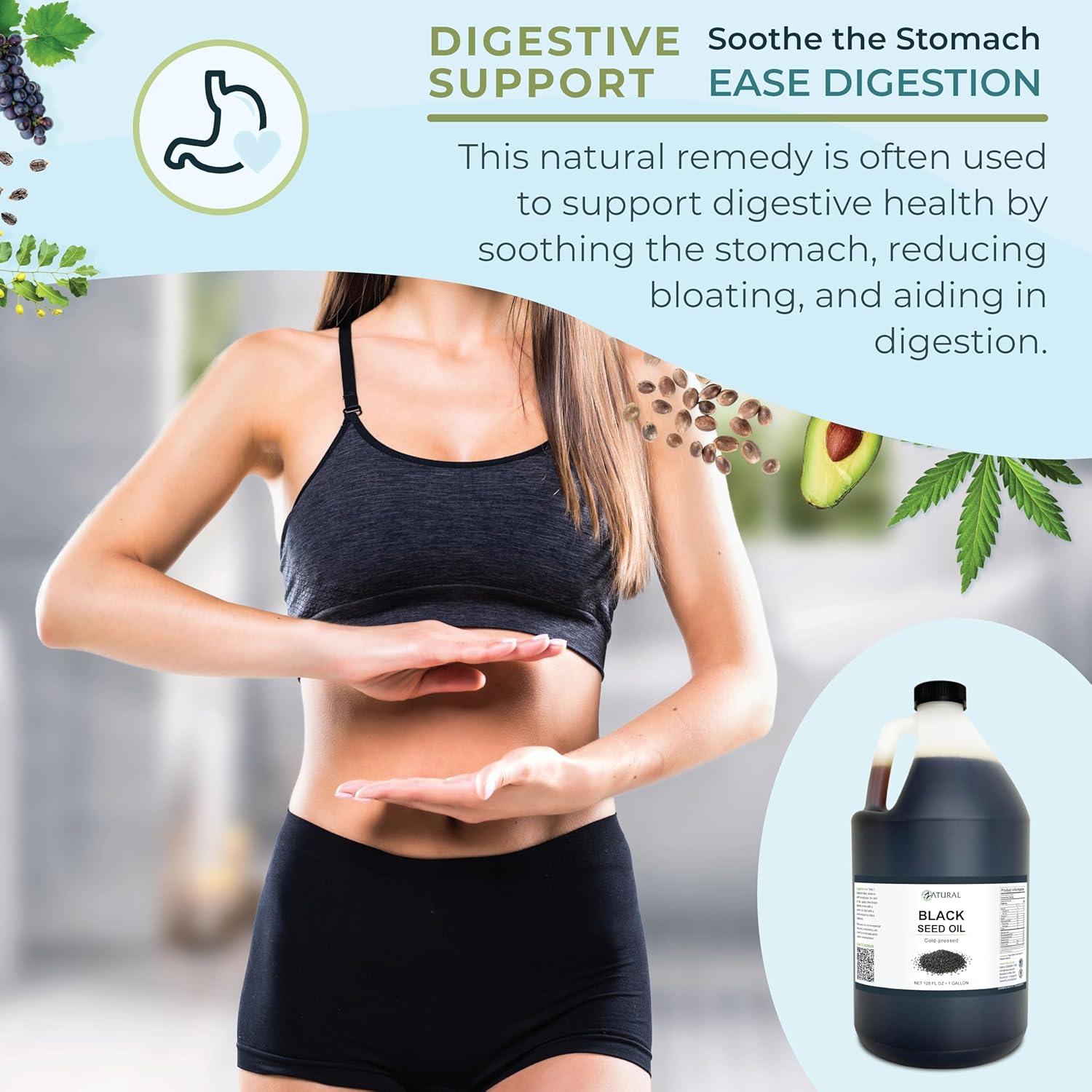 Aceite de Semilla Negra Zatural 3.78L Prensado en Frío Orgánico