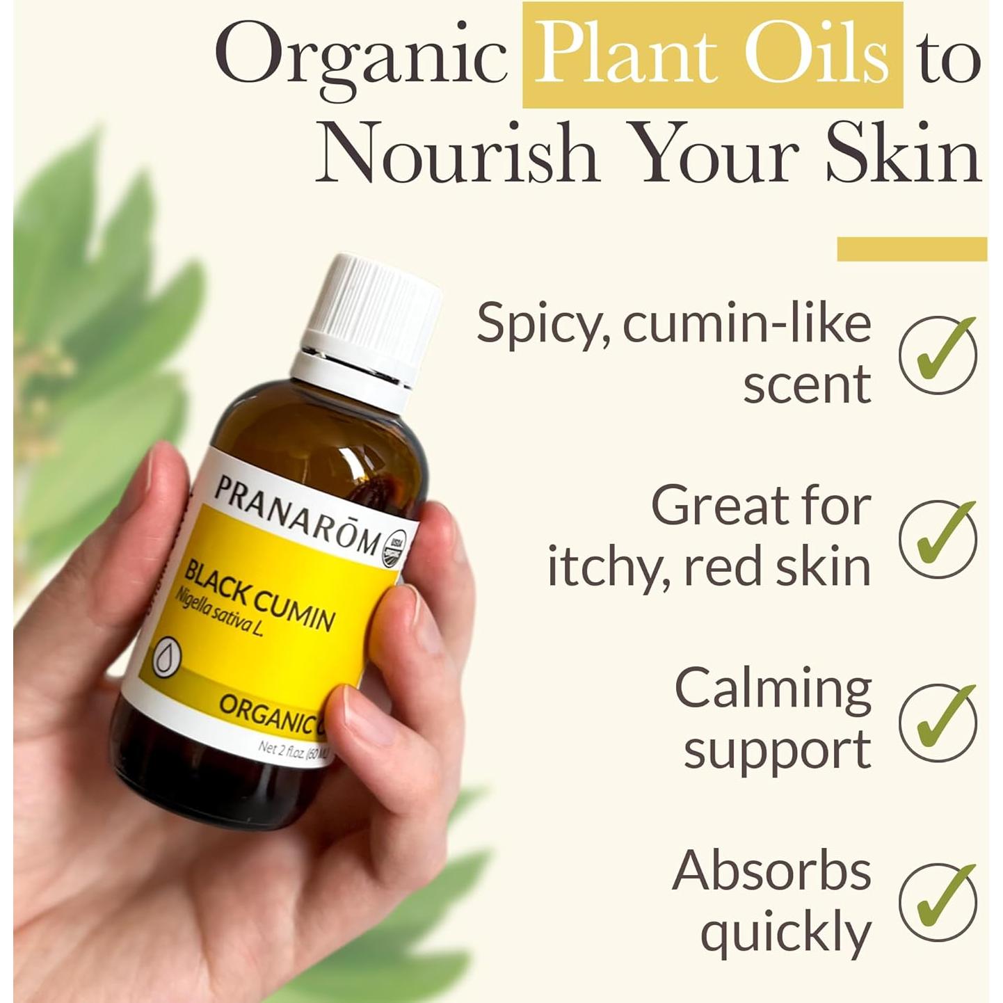 Aceite Vegetal Virgen de Comino Negro Pranarom 60ml Orgánico