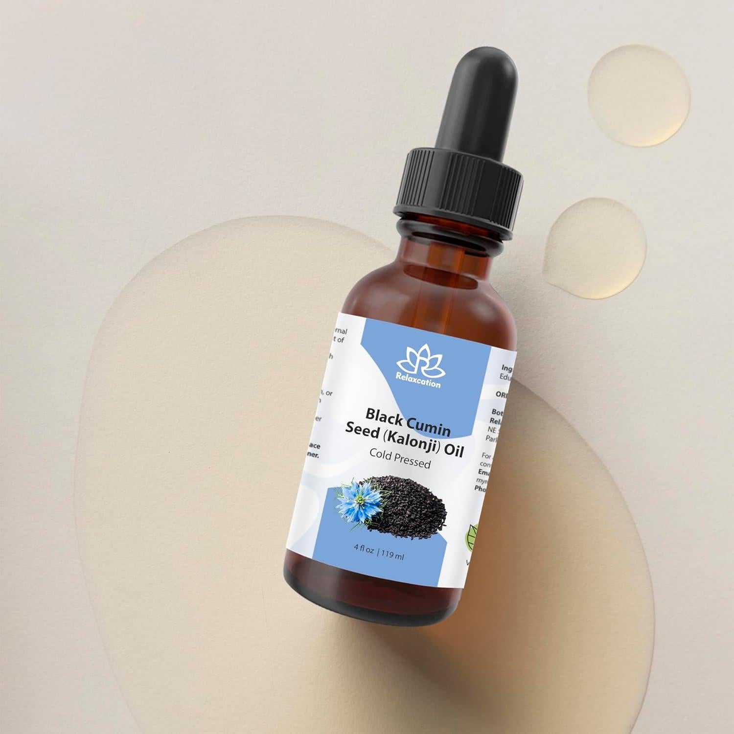 Aceite de Semilla de Comino Negro Orgánico Relaxcation 28.35 ml