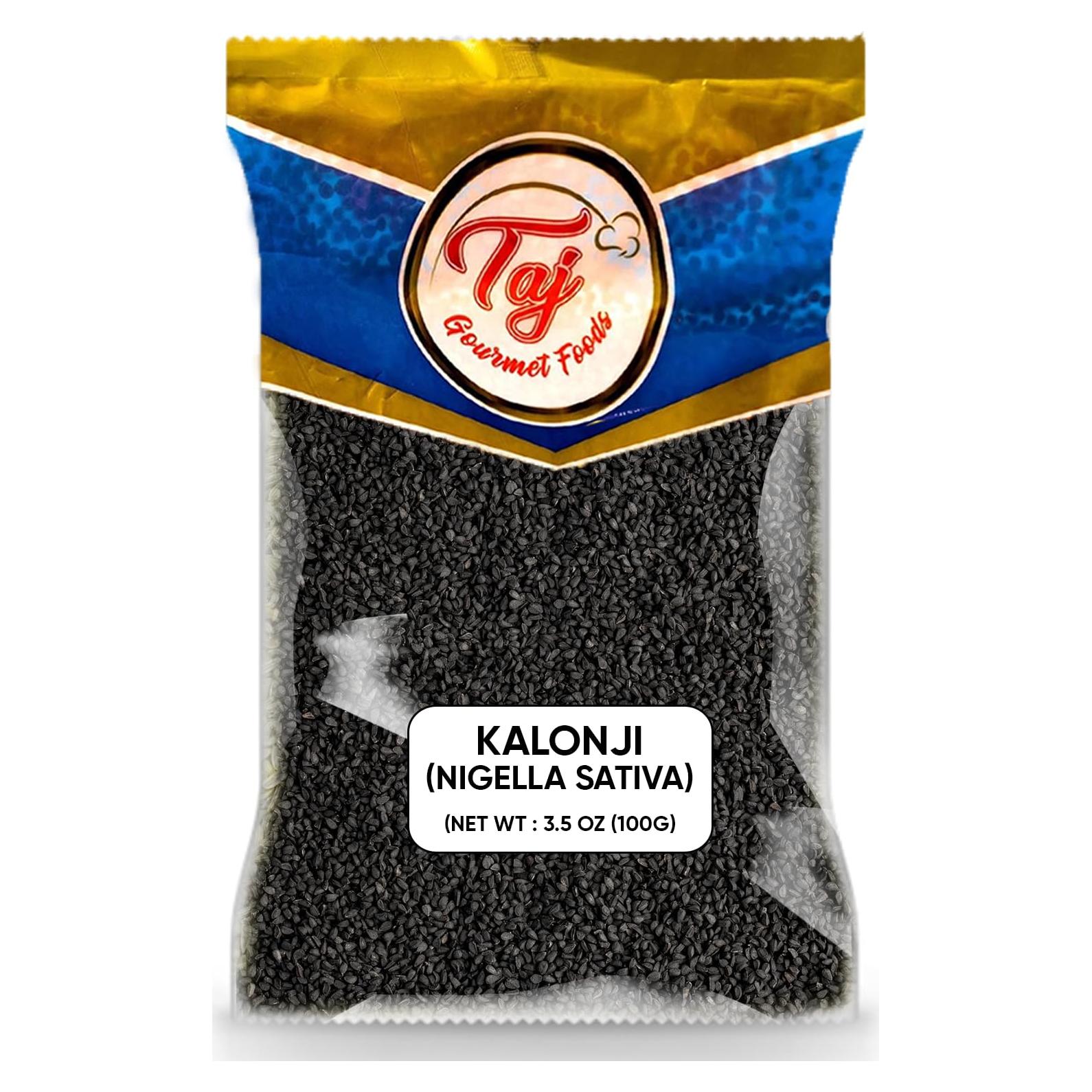 Semillas de Kalonji TAJ 100g | Semillas Negras Nigella Sativa