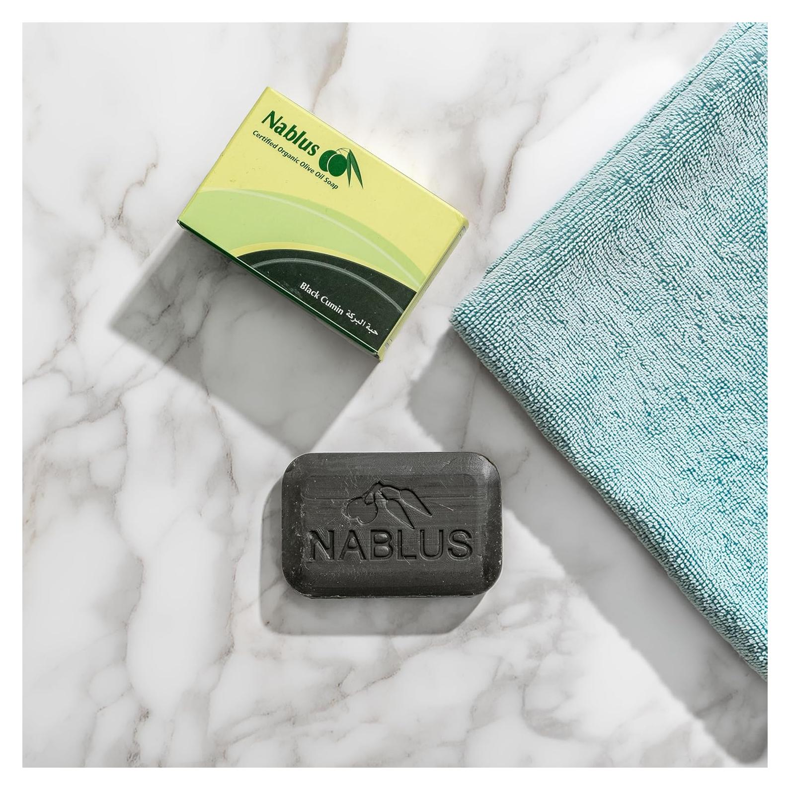 Jabón Artesanal de Aceite de Oliva Orgánico Nablus 450g