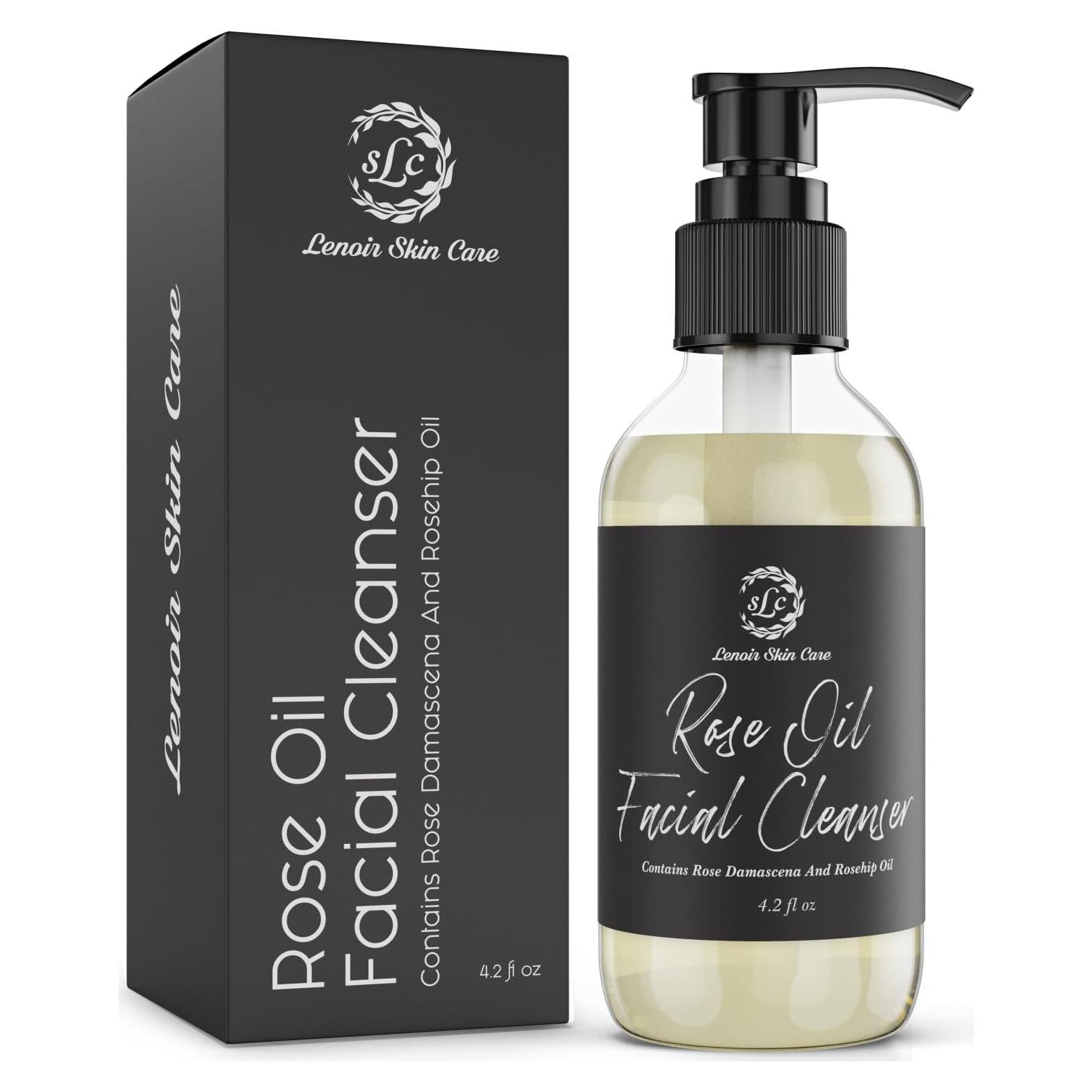 Limpiador Facial Aceite de Rosa Lenoir 124ml Vegano Natural