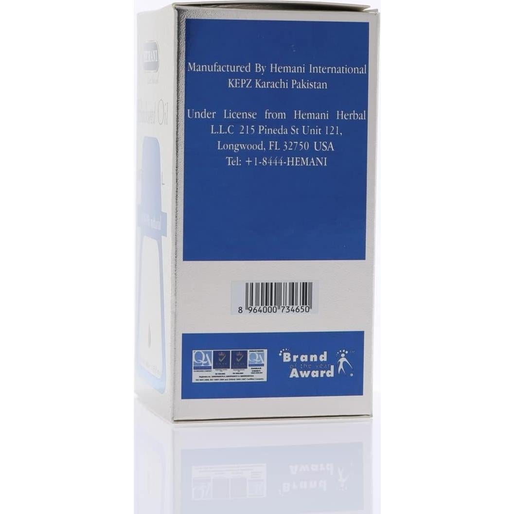 Aceite de Semilla Negra Hemani 60ml - Orgánico Prensado en Frío