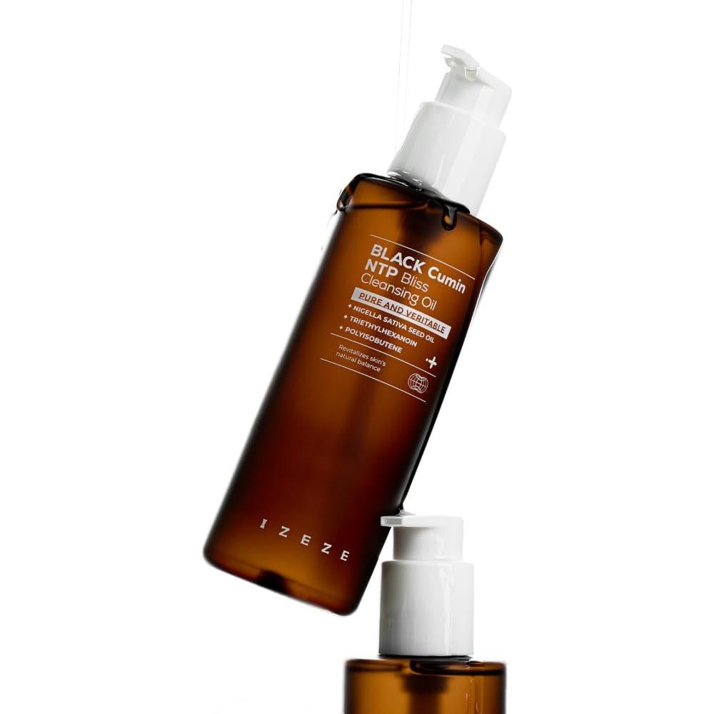 Paquete Aceite Limpiador Comino Negro IZEZE 200ml y Cica 150ml