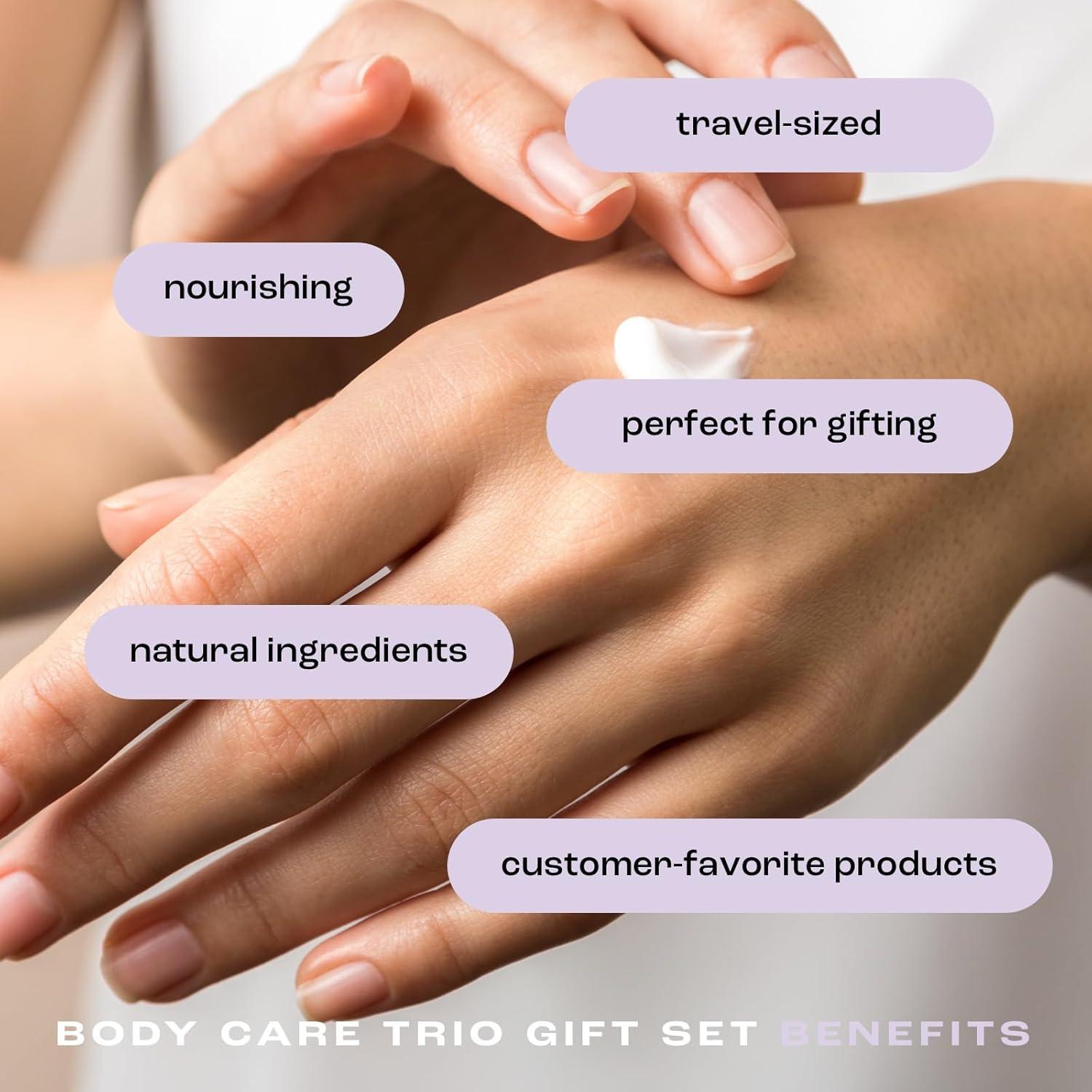 Conjunto de Regalo Cuidado Corporal Lavanda Ylang 3 Piezas