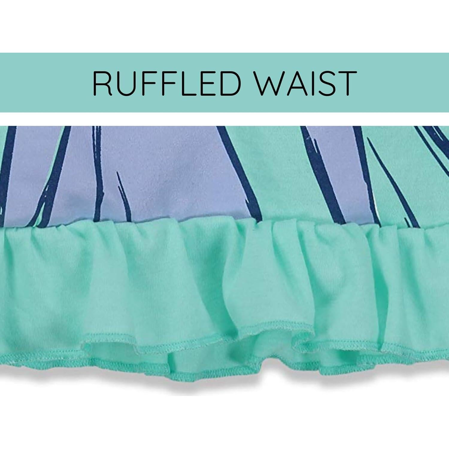 Conjunto camiseta peplum Tiana Disney + pantalones cortos