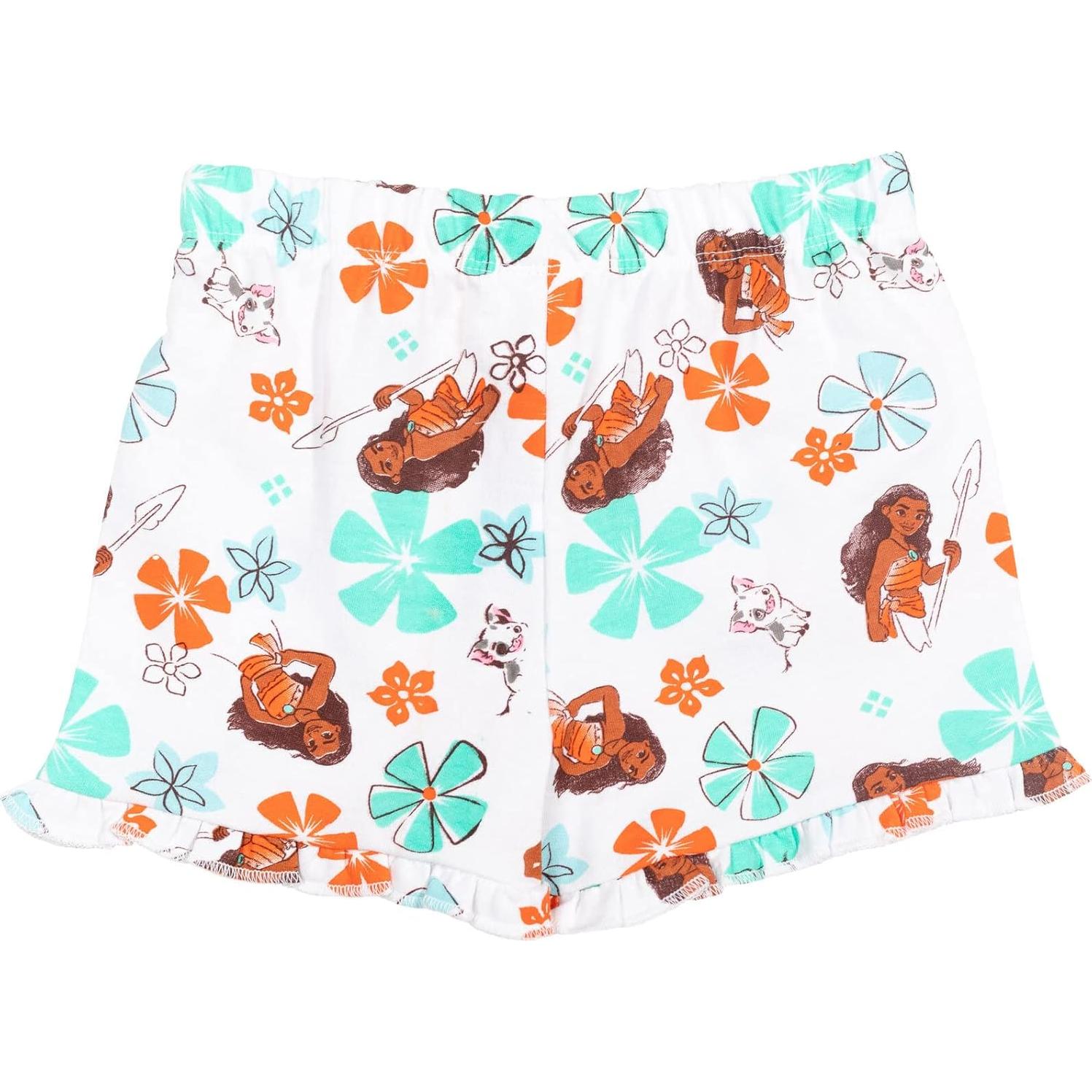 Conjunto camiseta peplum Tiana Disney + pantalones cortos