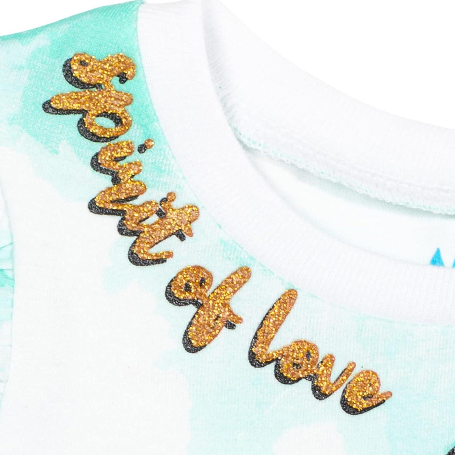 Conjunto camiseta peplum Tiana Disney + pantalones cortos