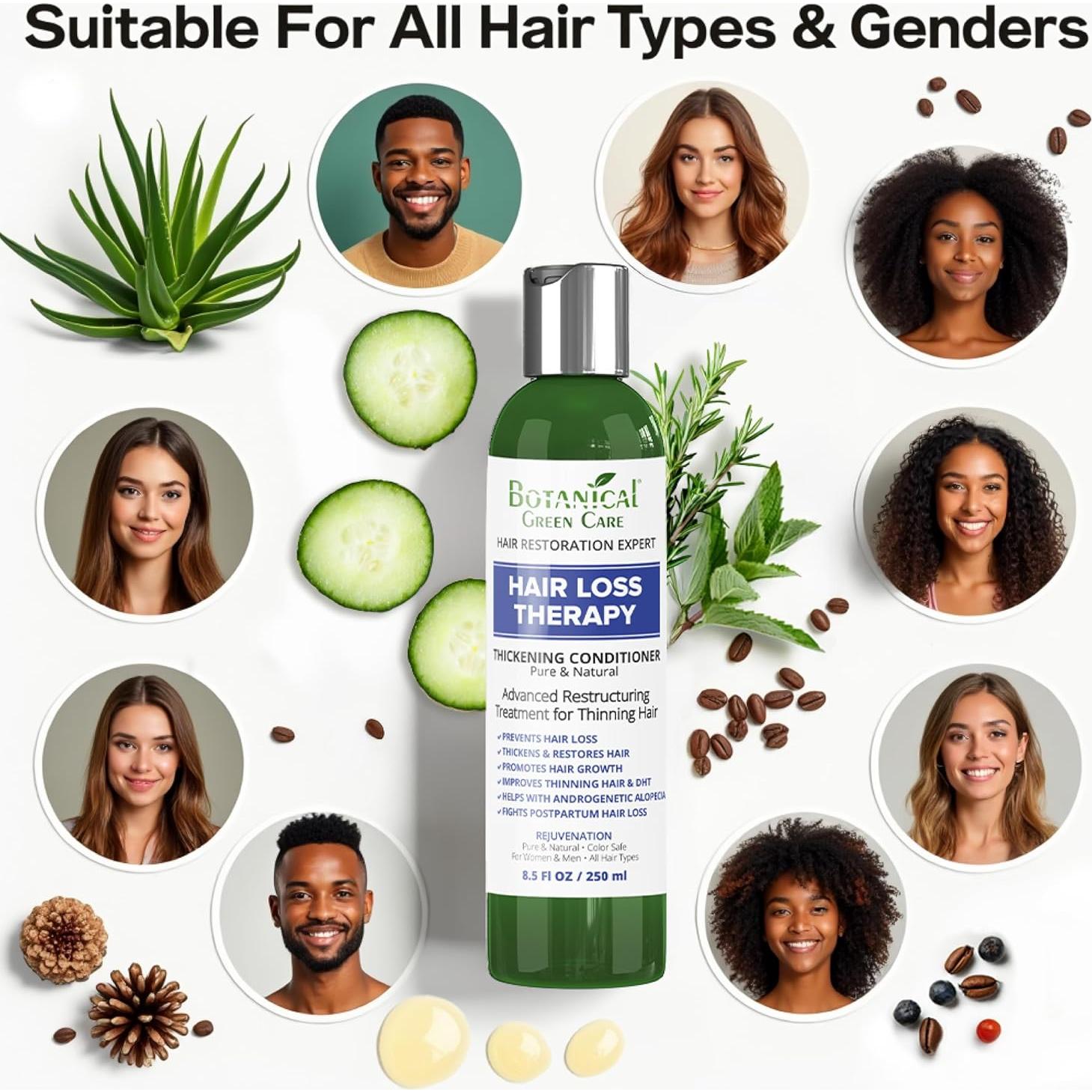 Acondicionador Engrosante Botanical Green Care 226g - Hidratante