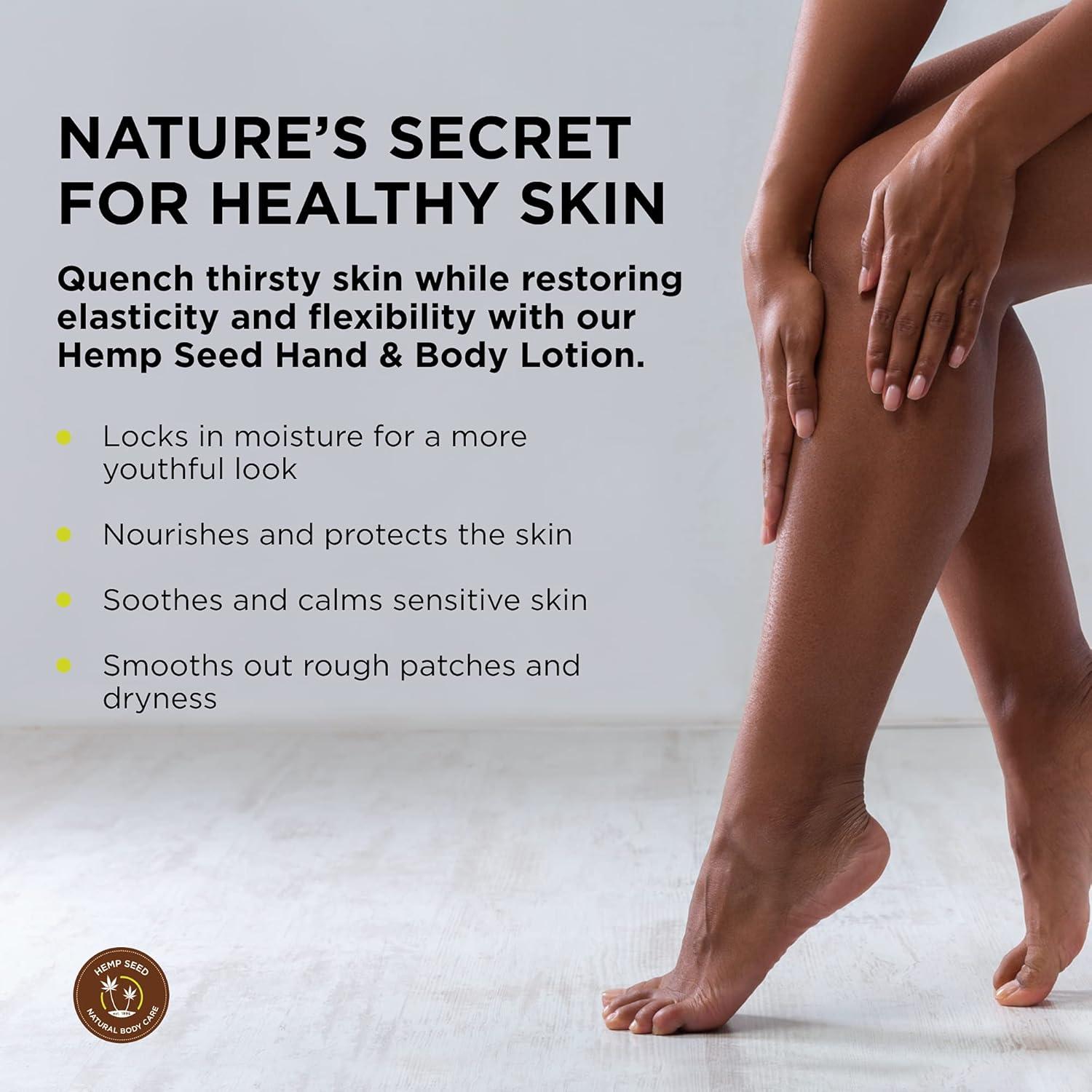 Loción Corporal Vegana Earthly Body 207 ml - Semilla de Cáñamo