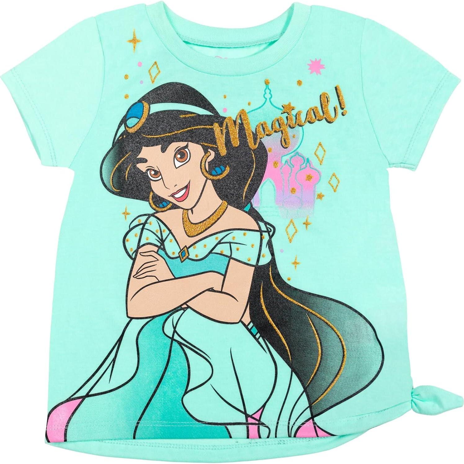 Conjunto camiseta peplum y shorts Disney Princesas 18 meses