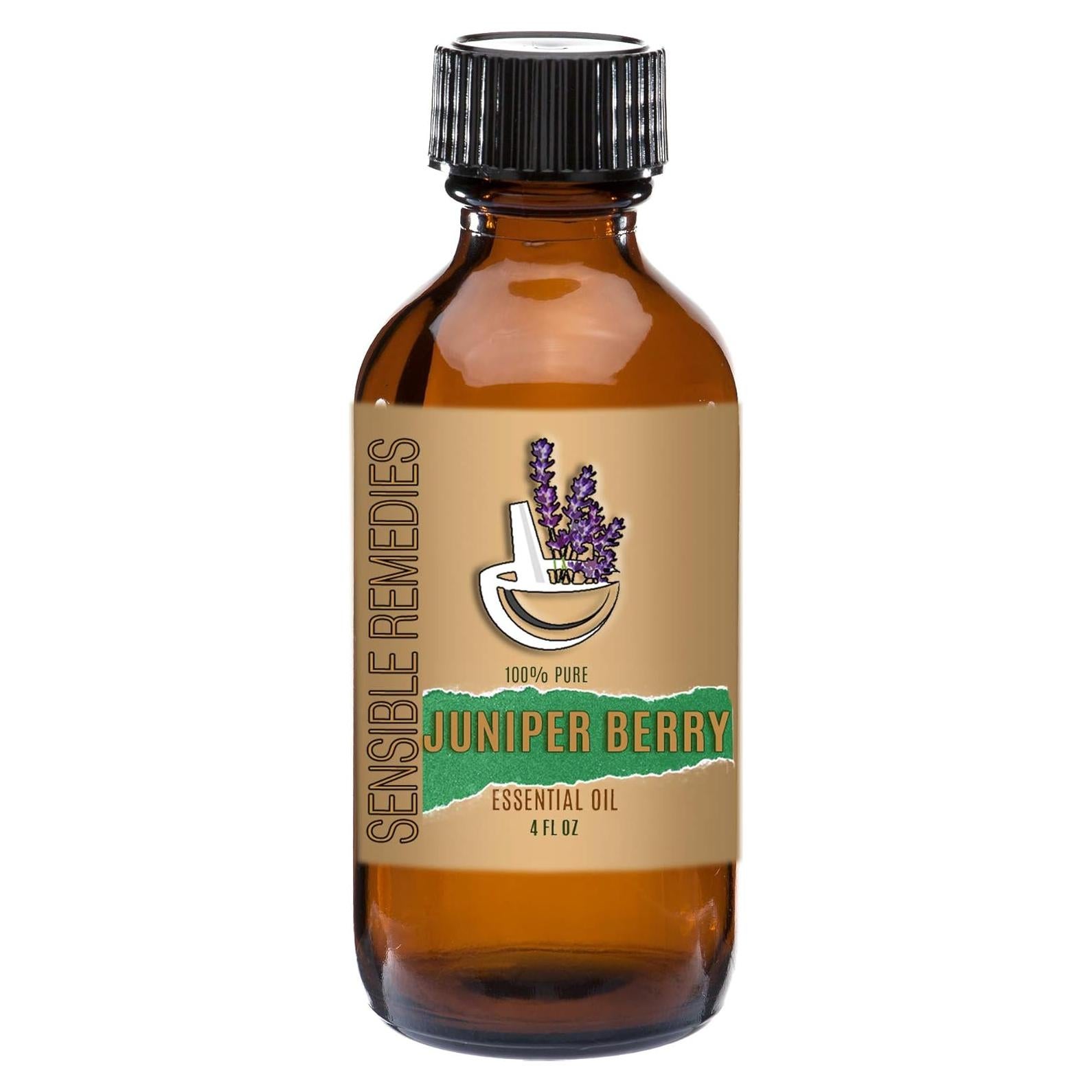 Aceite Esencial de Bayas de Enebro 100% Puro 118 ml Sensible Remedies