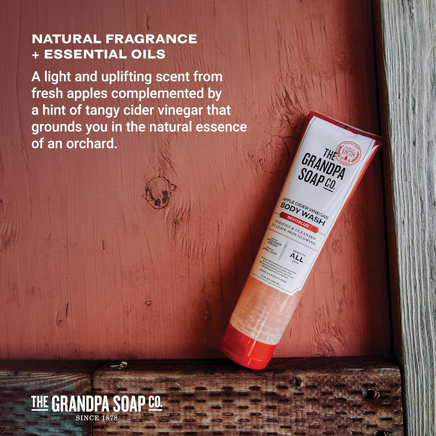 Jabón Corporal The Grandpa Soap 280 ml - Vinagre de Sidra Orgánico