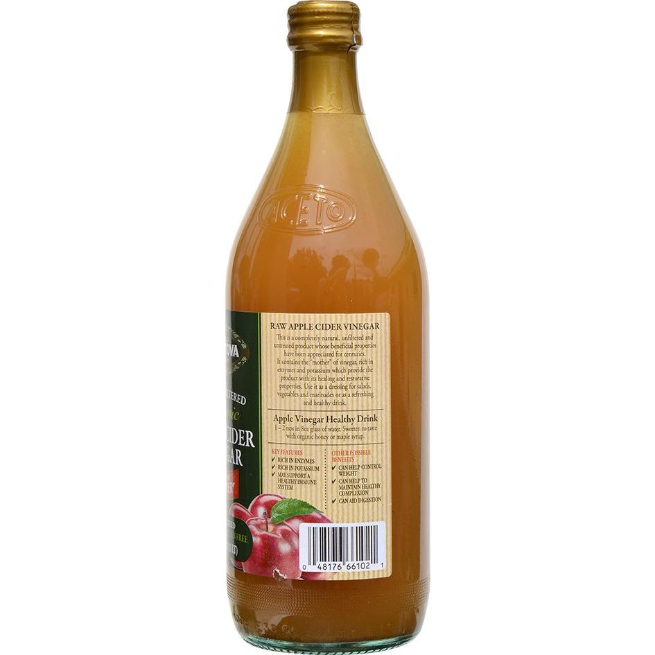 Vinagre de Manzana Orgánico CAI 1.01L Crudo y Sin Filtrar