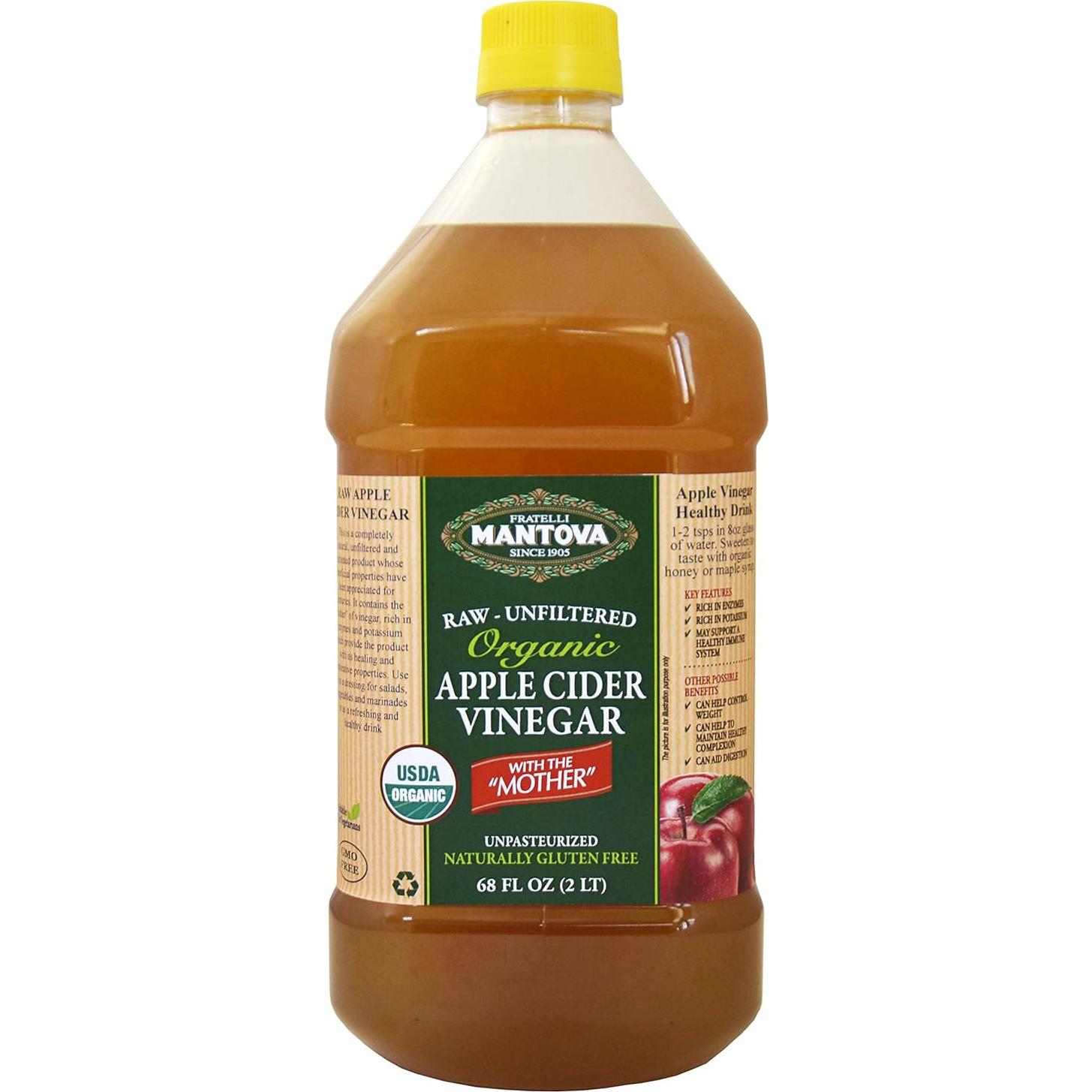 Vinagre de Manzana Orgánico CAI 1.01L Crudo y Sin Filtrar