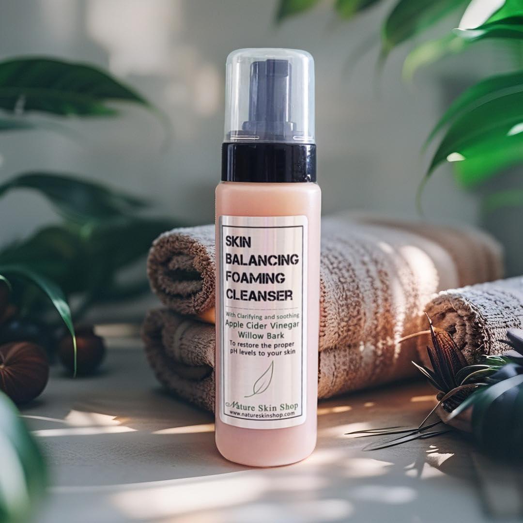 Limpiador Facial Espumoso Nature Skin Shop 240g - Vinagre de Sidra