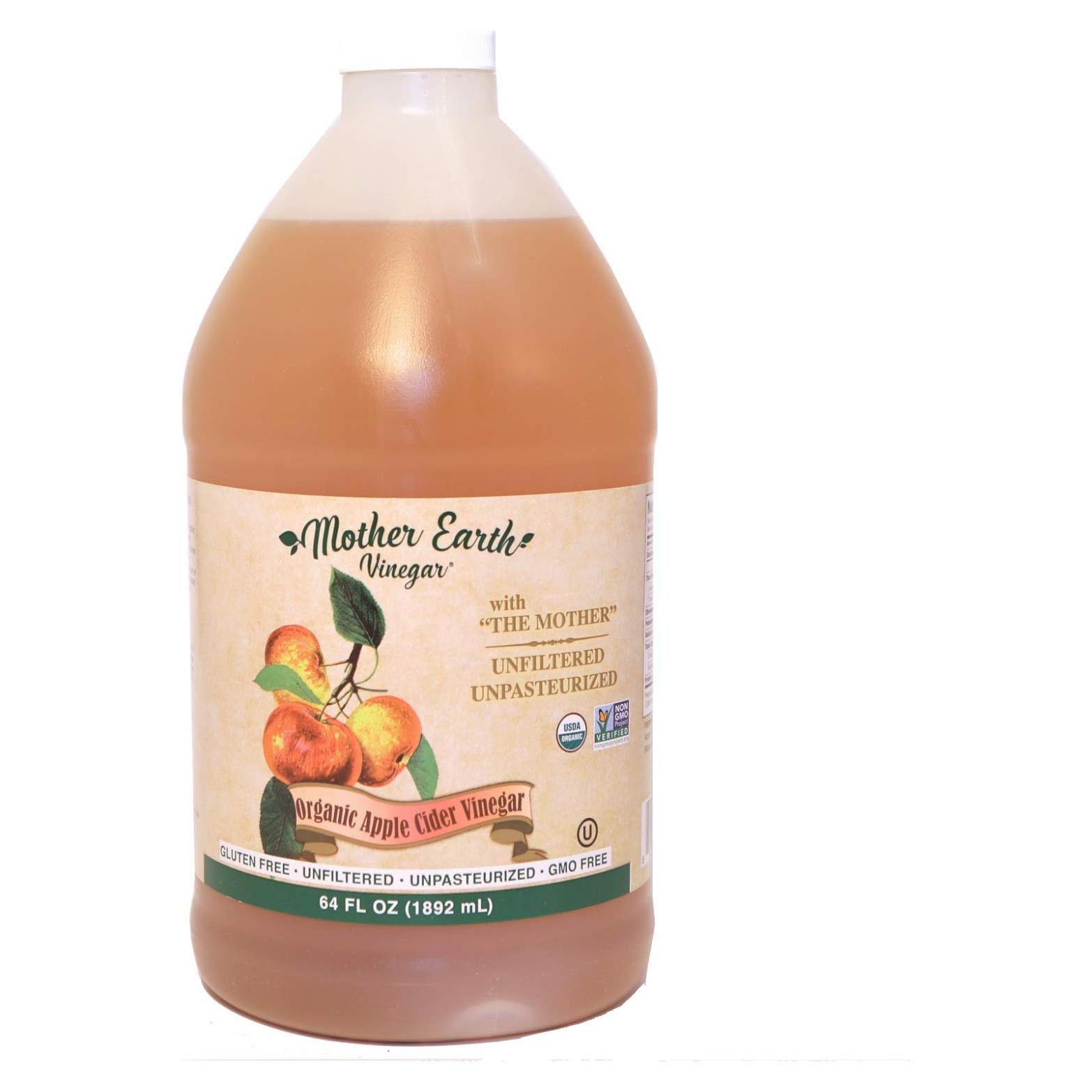 Vinagre de Sidra de Manzana Orgánico Madre Tierra 1.89L