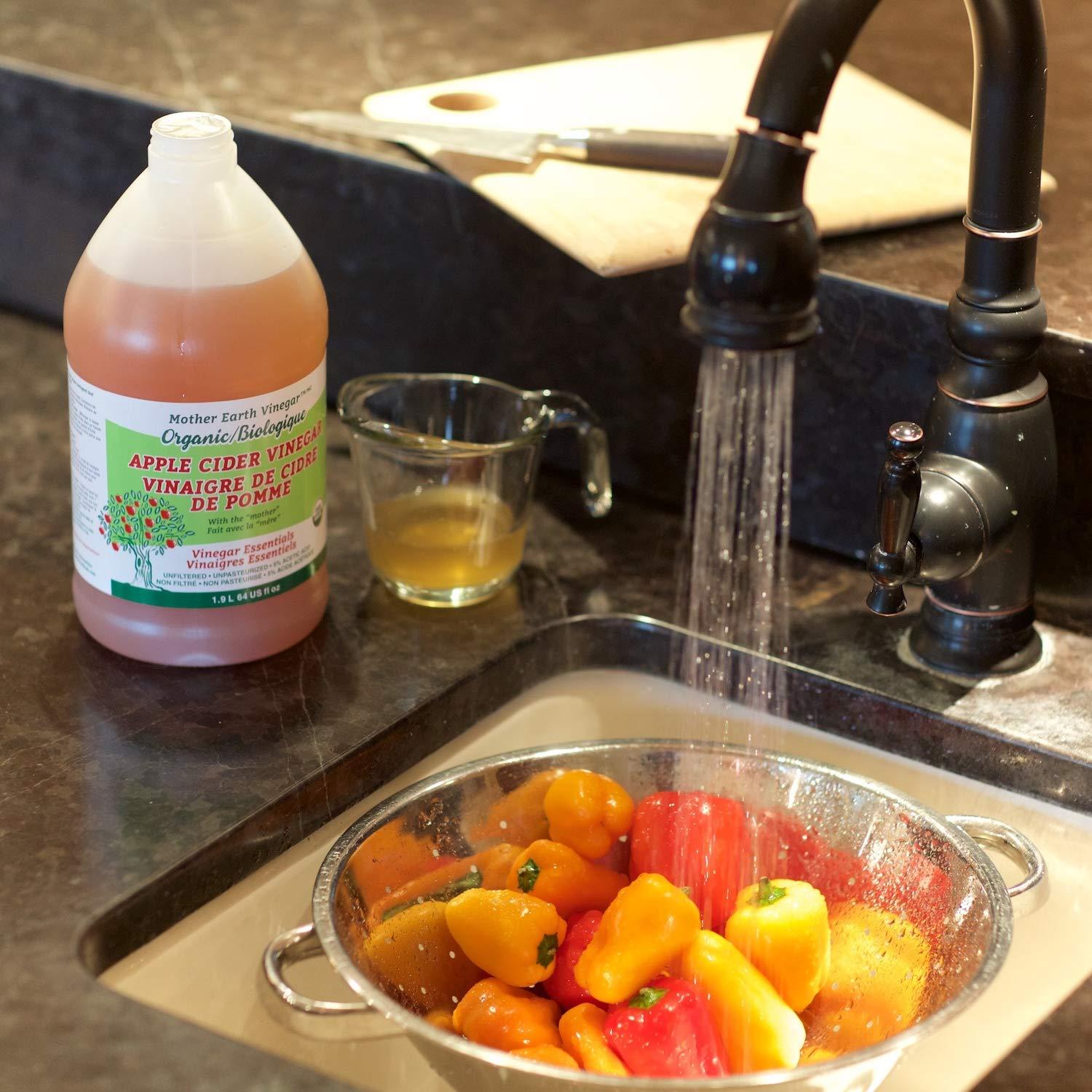 Vinagre de Sidra de Manzana Orgánico Madre Tierra 1.89L