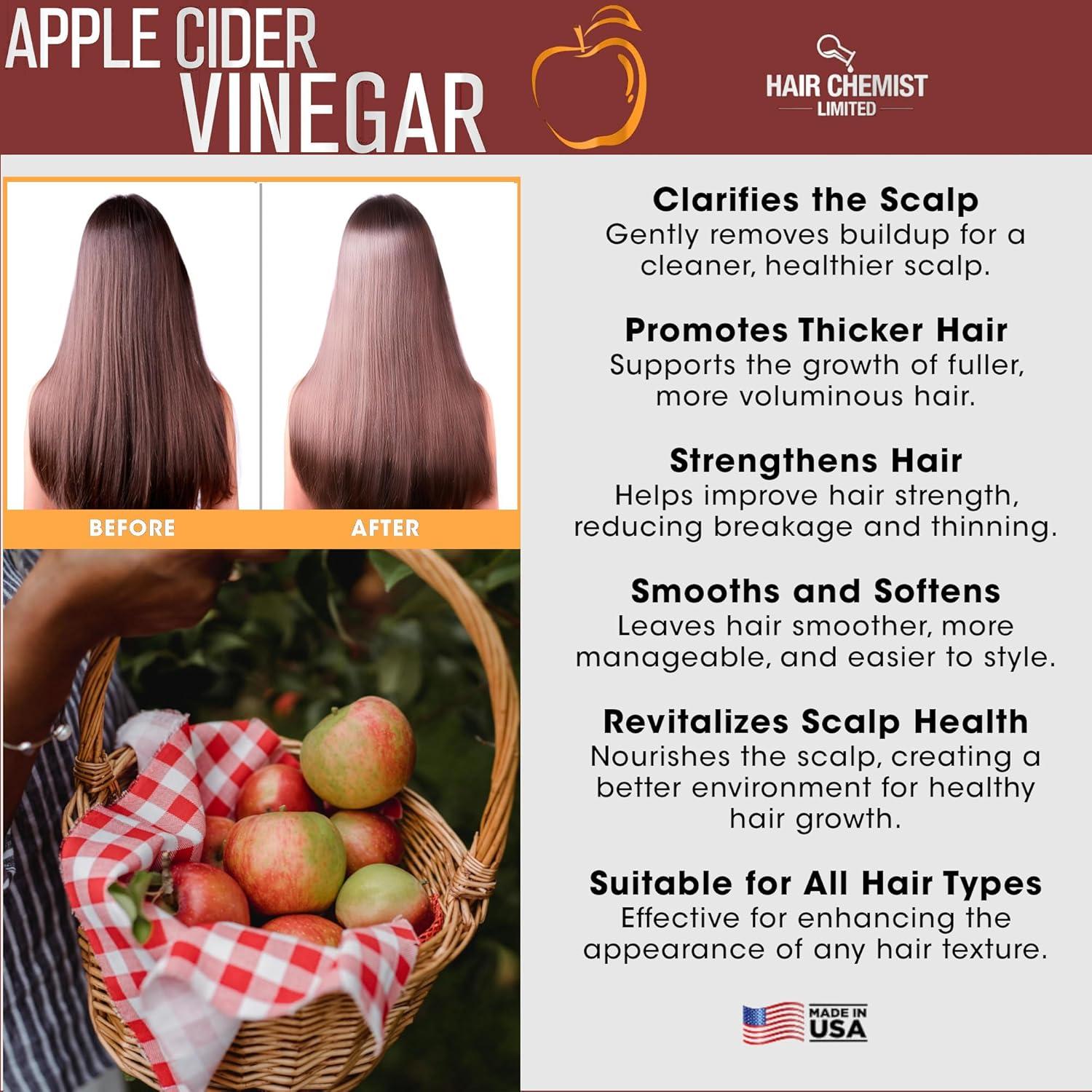 Hair Chemist Vinagre de Sidra de Manzana 200g - Estimulador Cuero Cabelludo