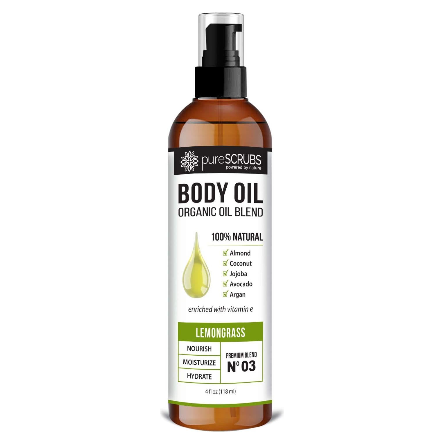 Aceite Corporal en Spray PureSCRUBS Hidratante Hierba Limón 113g