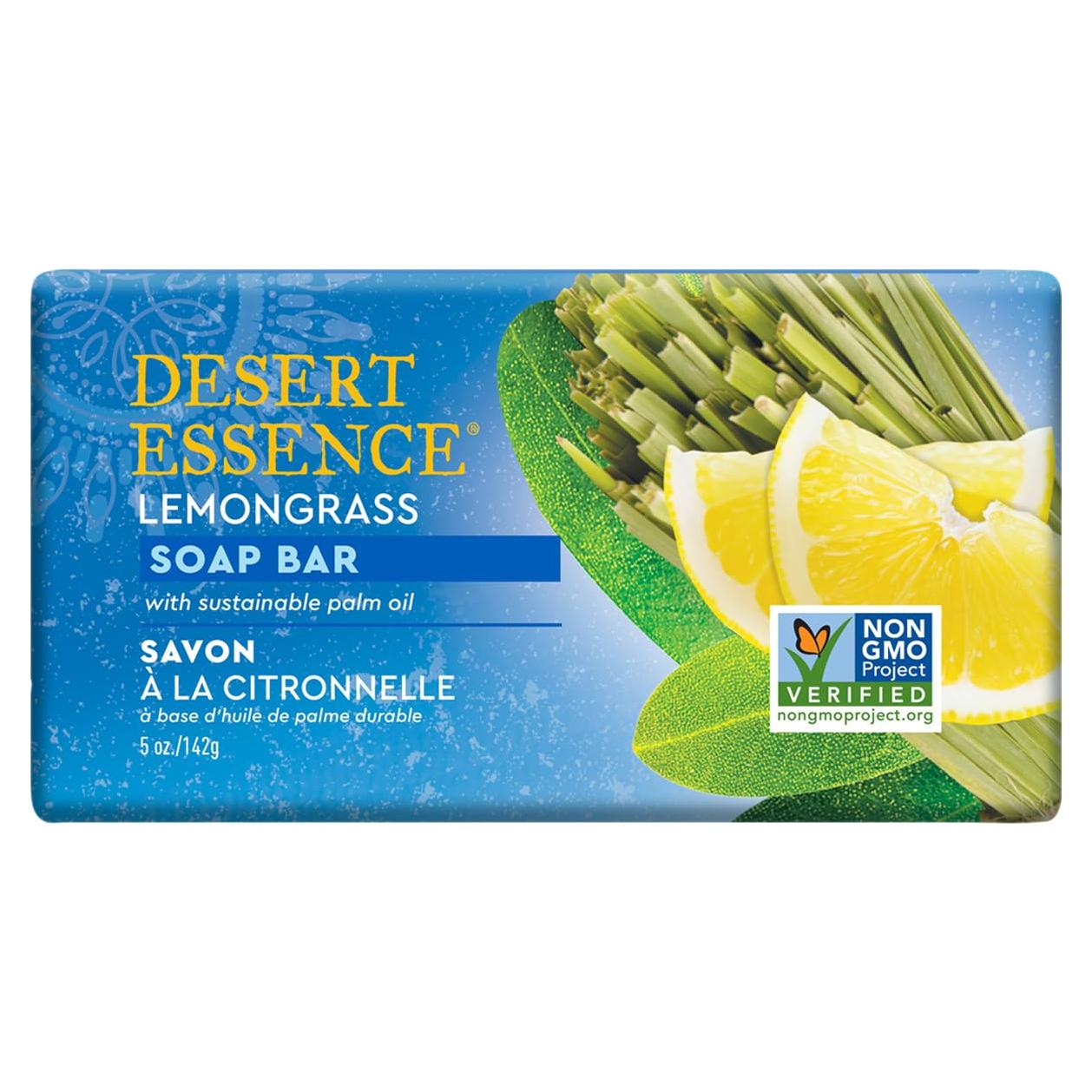 Barra de Jabón Orgánico Lemongrass Desert Essence 141.75 g