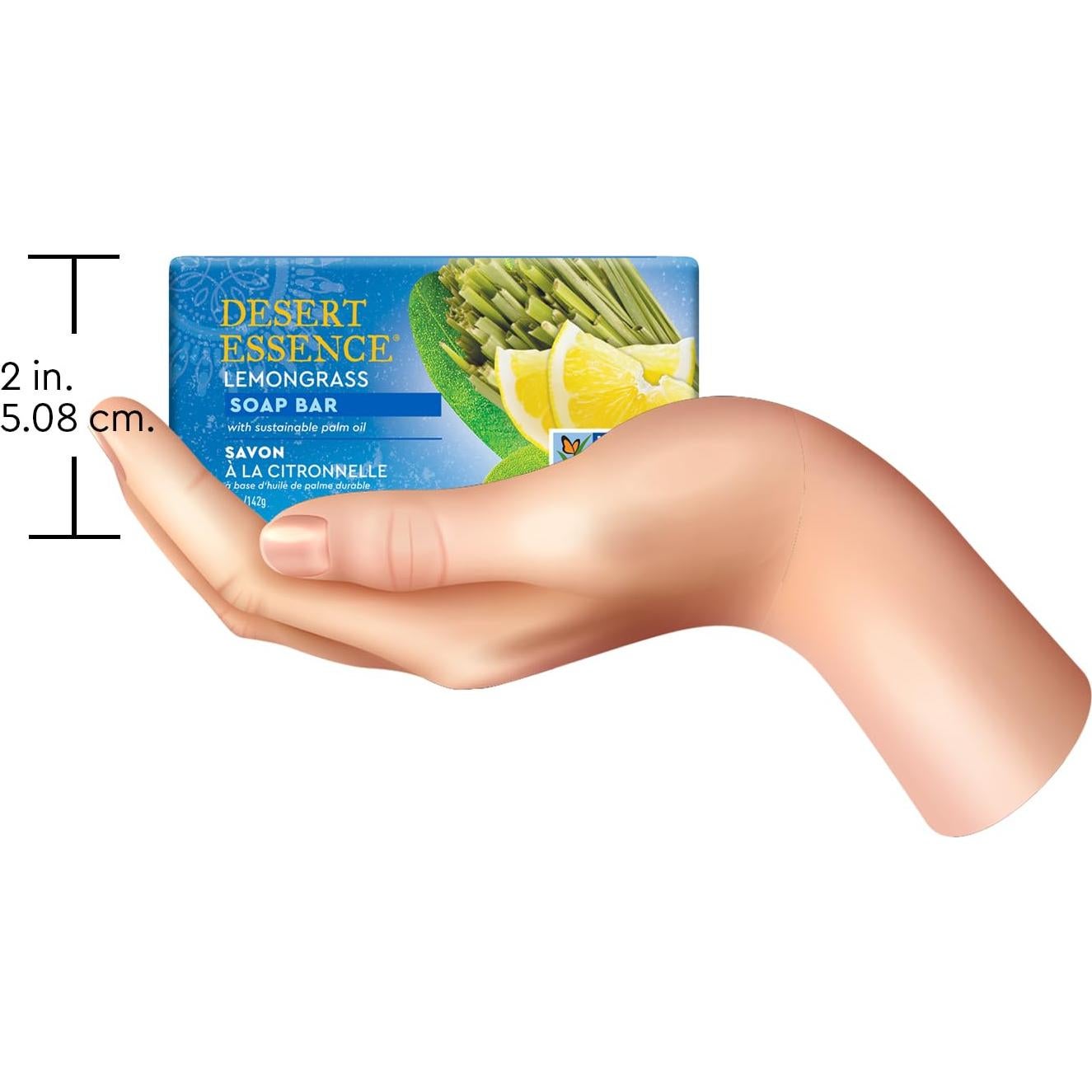 Barra de Jabón Orgánico Lemongrass Desert Essence 141.75 g