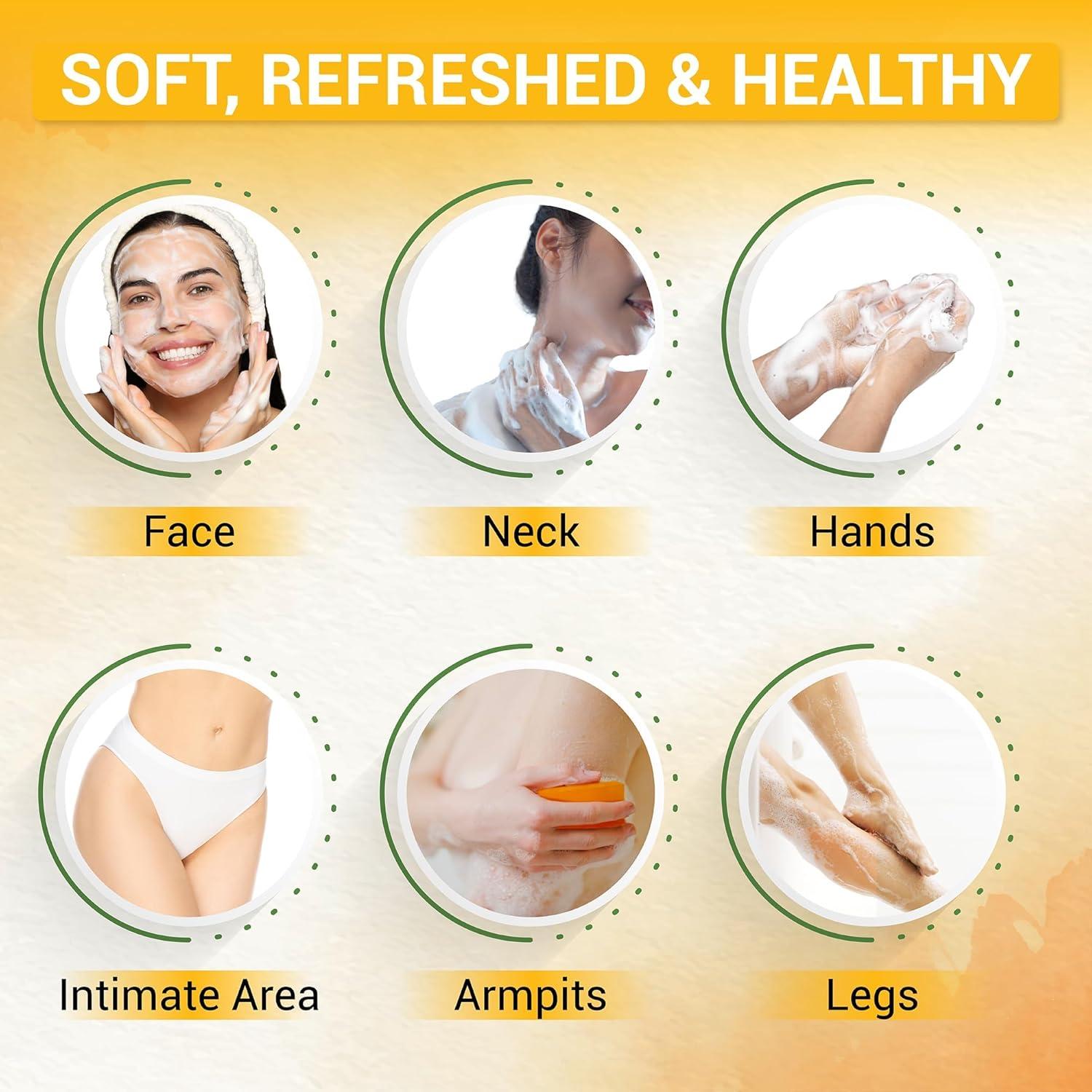 Jabón Natural de Cúrcuma y Hierba Limón Herbvian - 200g