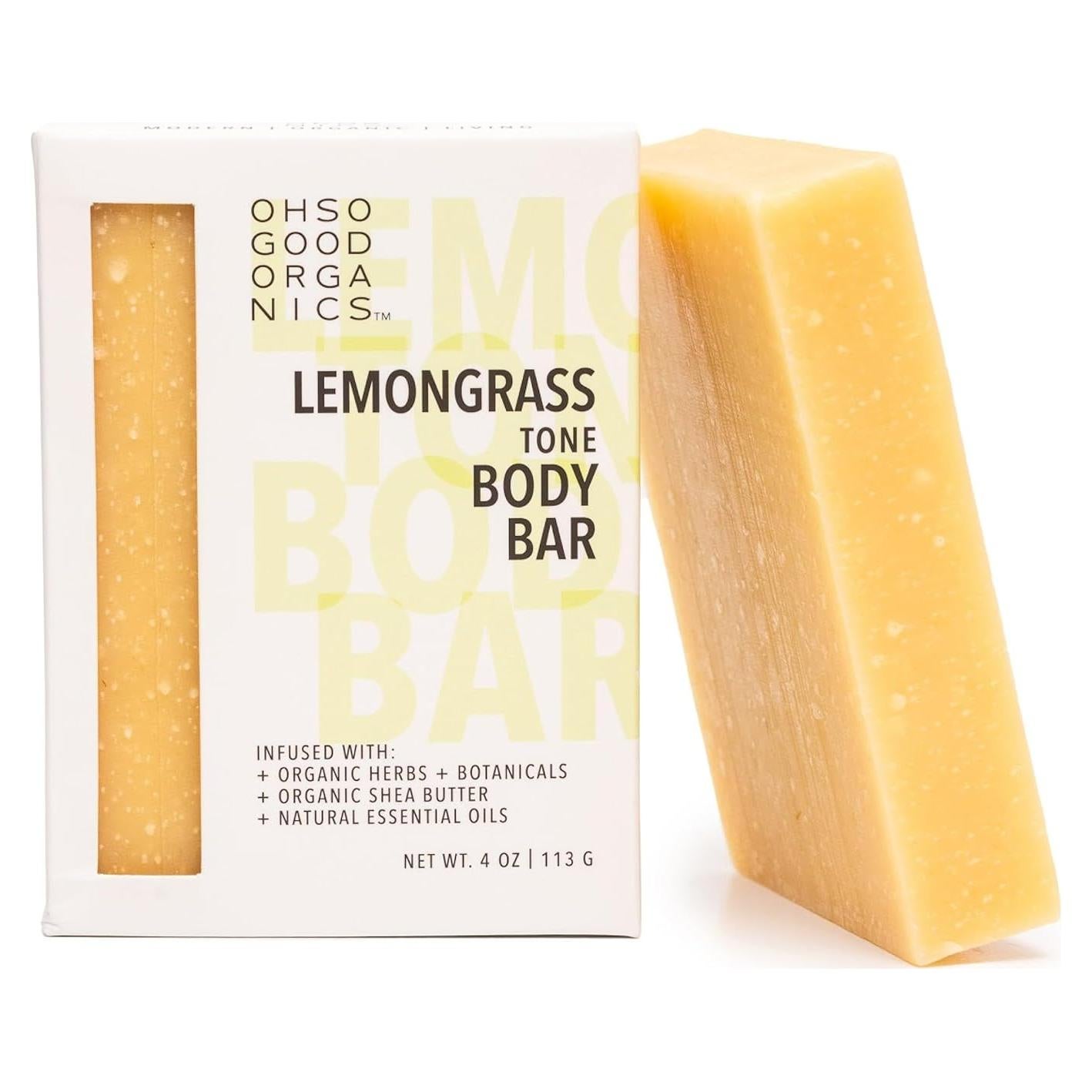 Jabón Orgánico Natural Oh So Good con Hierba Limón 113g