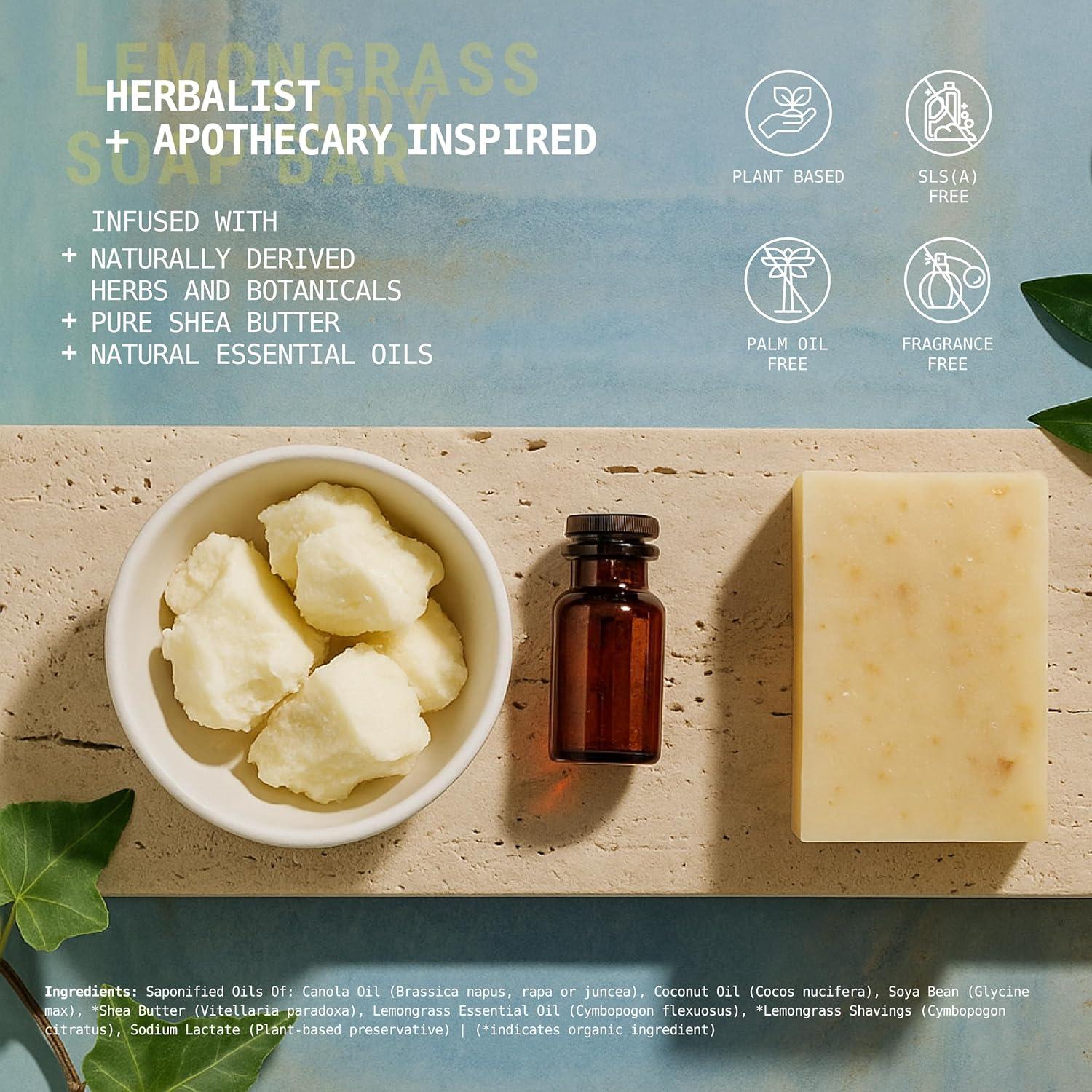 Jabón Orgánico Natural Oh So Good con Hierba Limón 113g