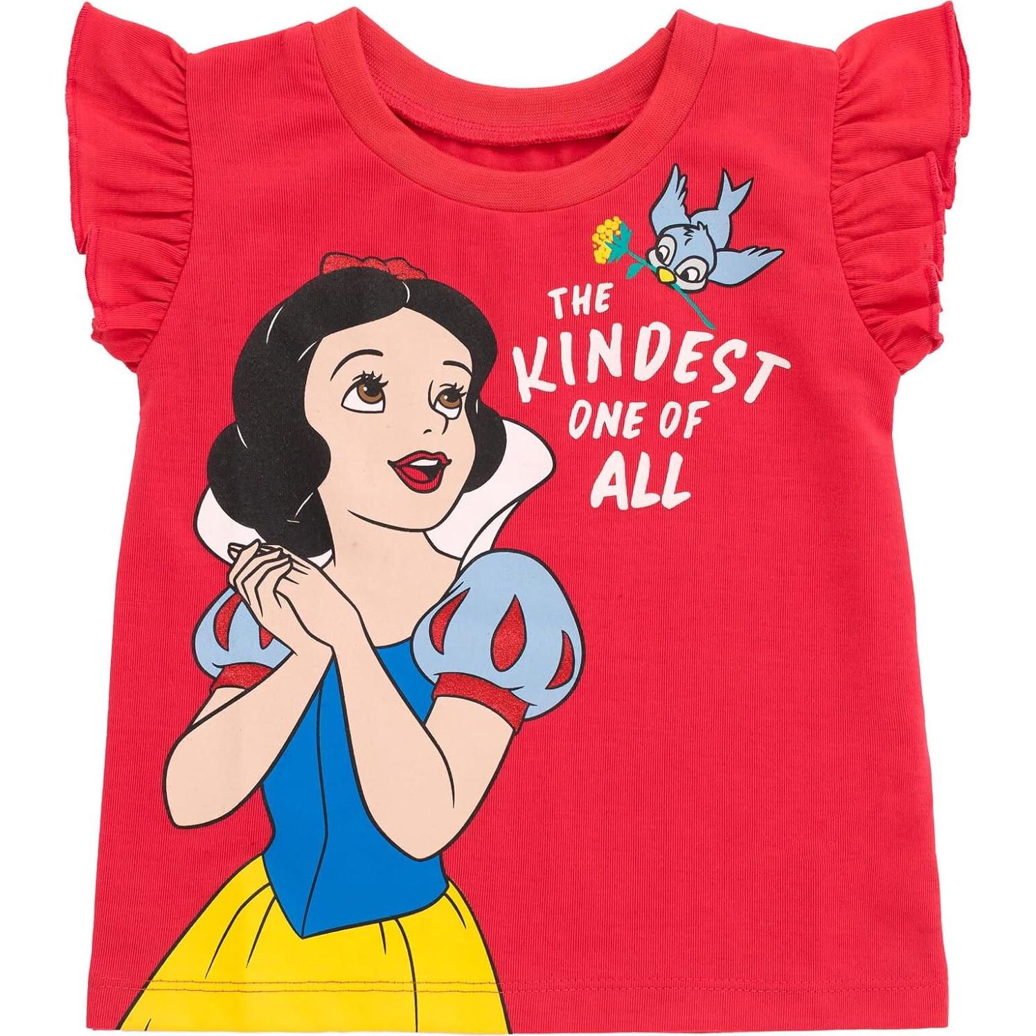 Conjunto camiseta peplum Tiana Disney + pantalones cortos