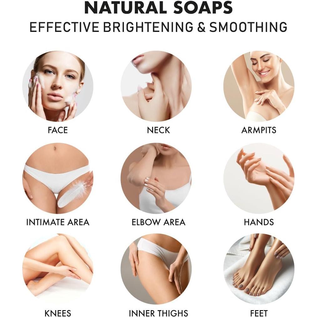 Jabón Orgánico de Hoja de Olivo Natural Bodrum - 5 Piezas 99g