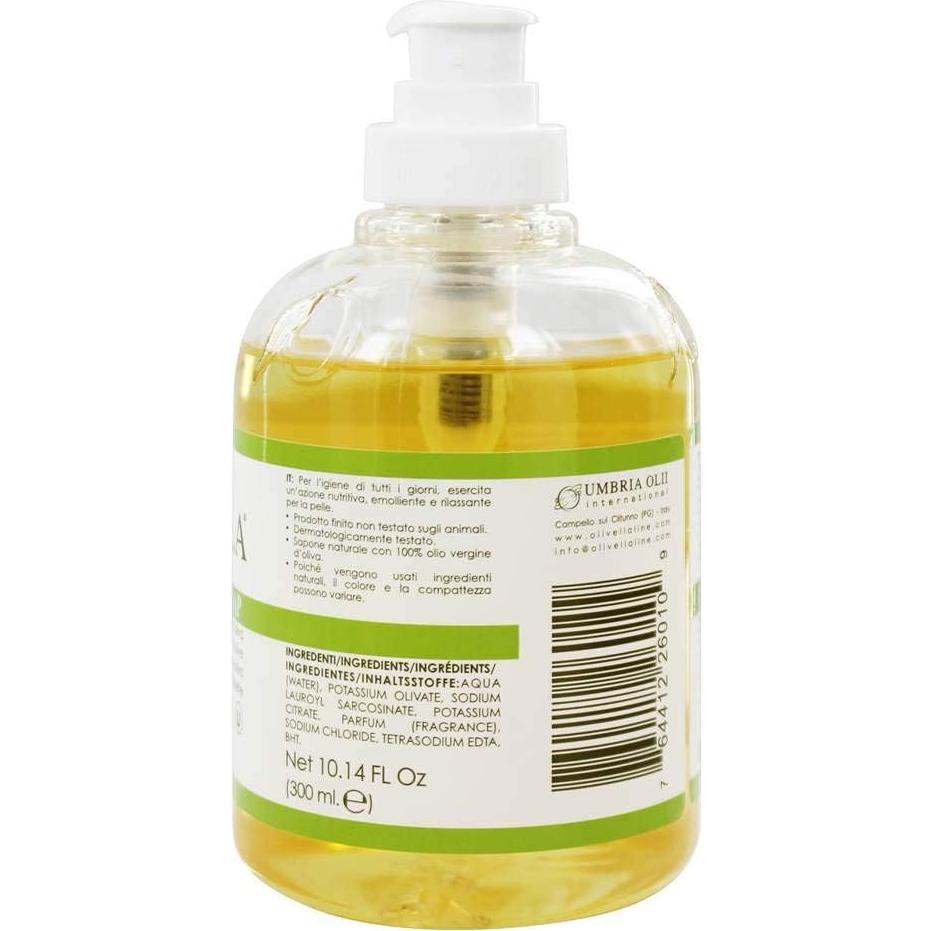 Jabón Líquido Natural para Cara y Cuerpo Olivella 300 ml