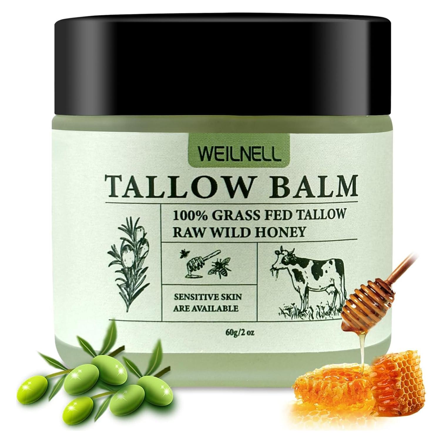 Bálsamo Hidratante Natural Weilnell 2.0 oz - Sebo de Res y Miel