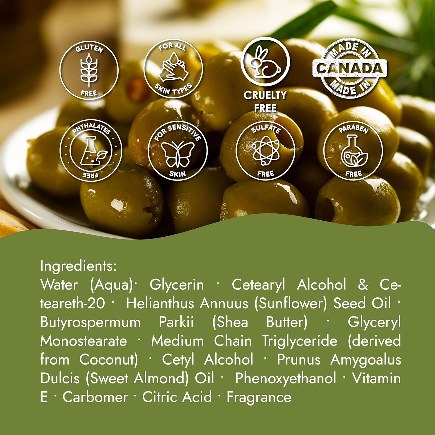 Loción Hidratante Priya Spa Oliva 473 ml - Suave y Radiante