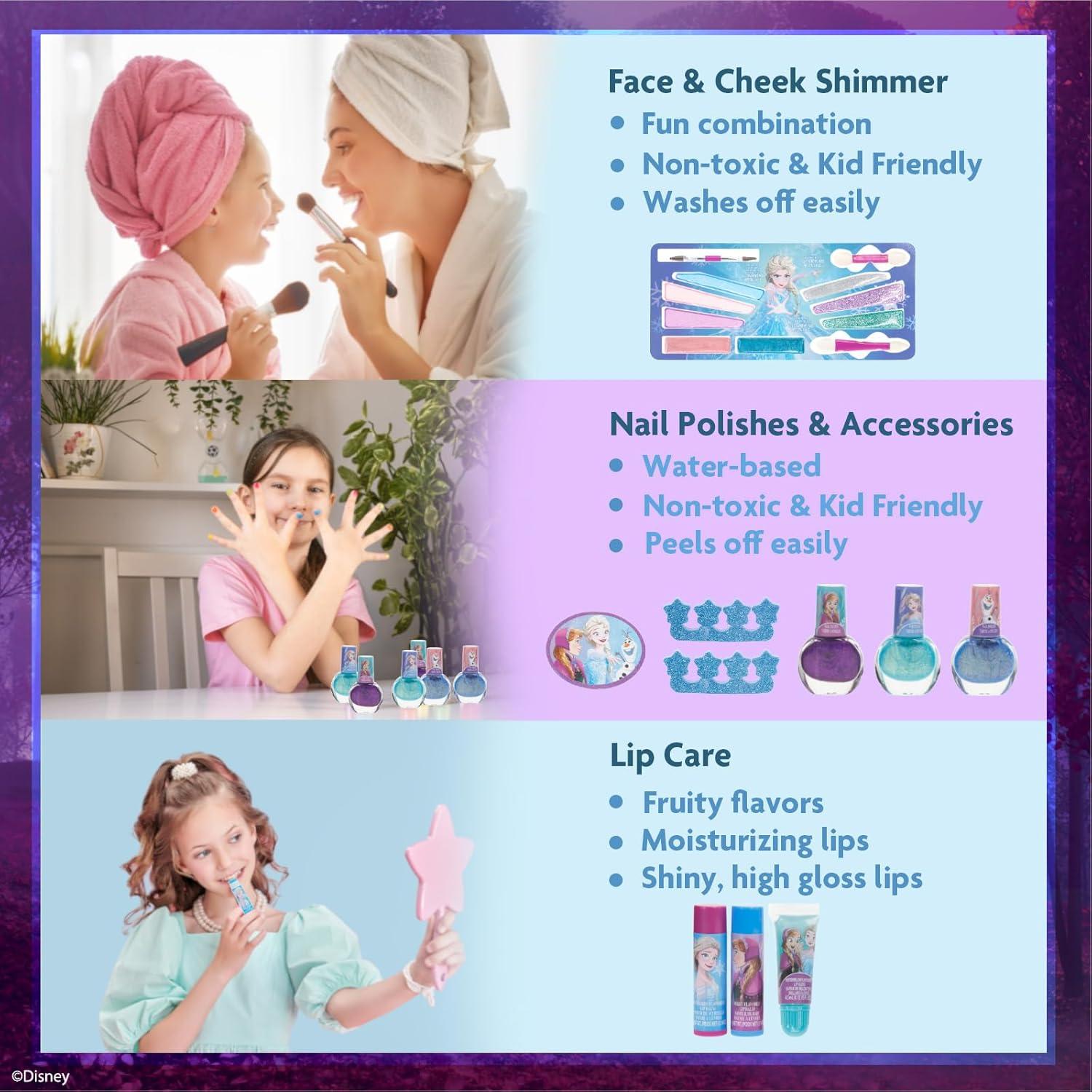Juego de Belleza Frozen Townley Girl Kit Maquillaje Niñas