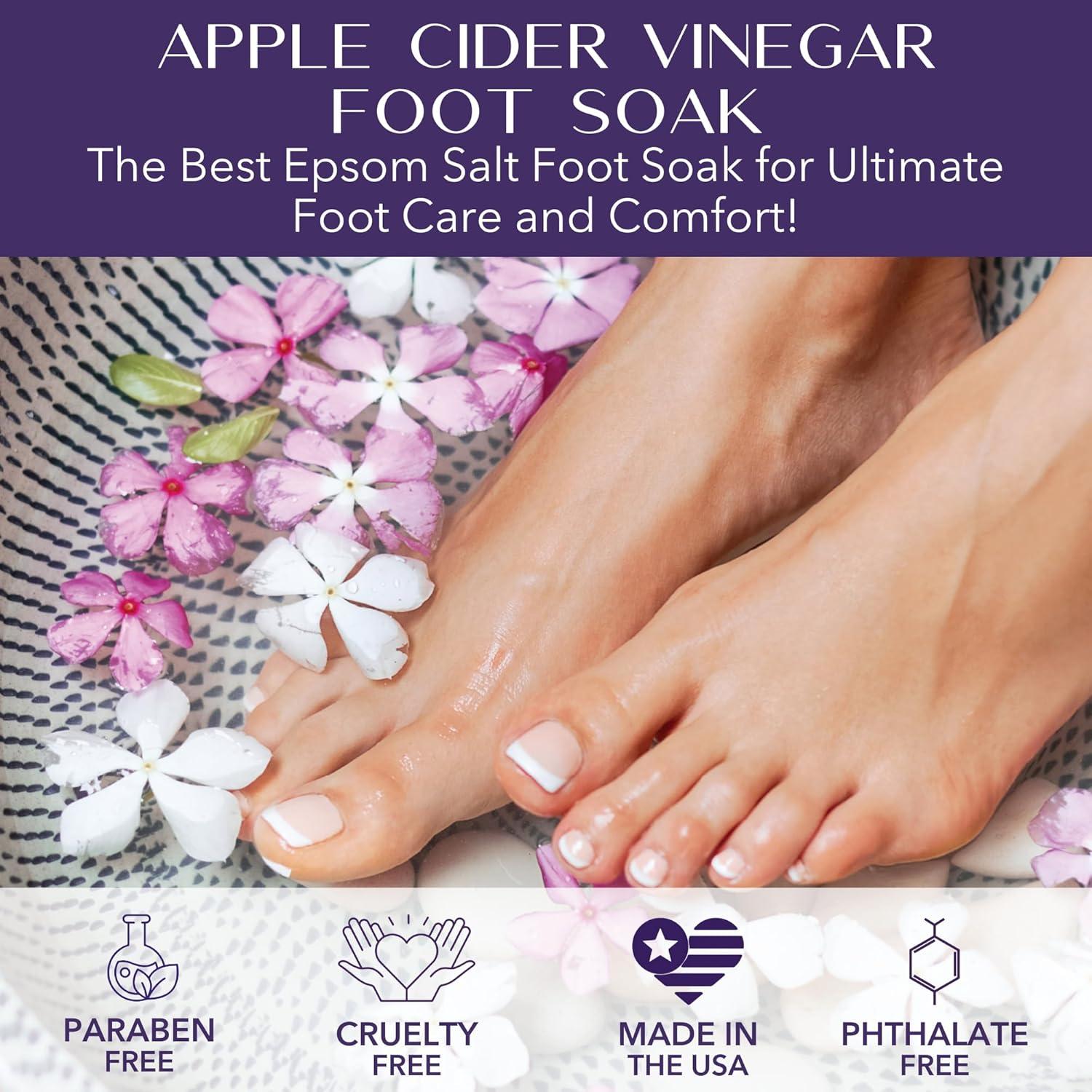 Remojo de Pies Laki Naturals con Vinagre de Sidra 283.5g