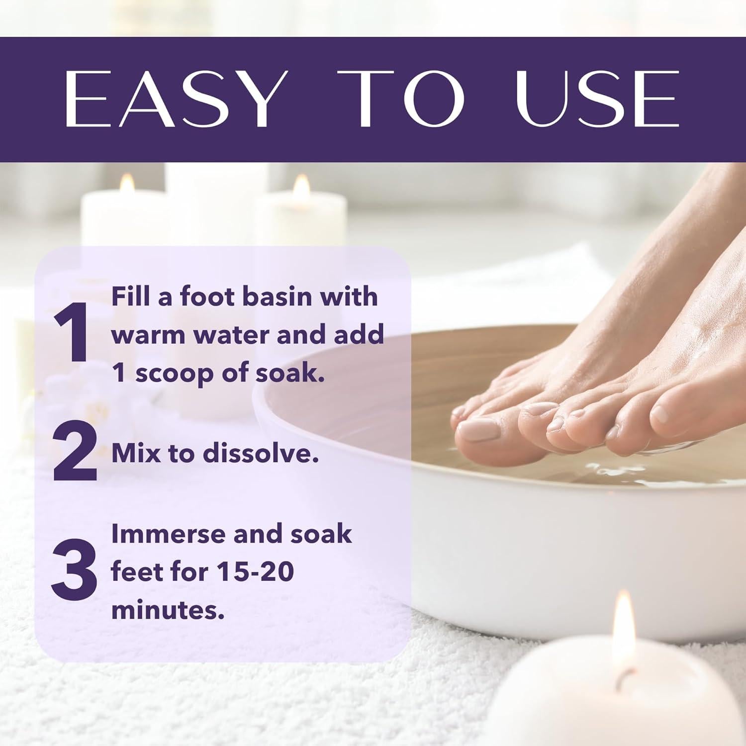 Remojo de Pies Laki Naturals con Vinagre de Sidra 283.5g