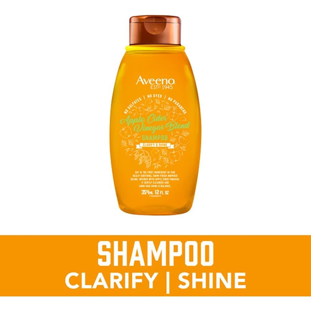 Champú y Acondicionador Aveeno Vinagre de Sidra 354 ml